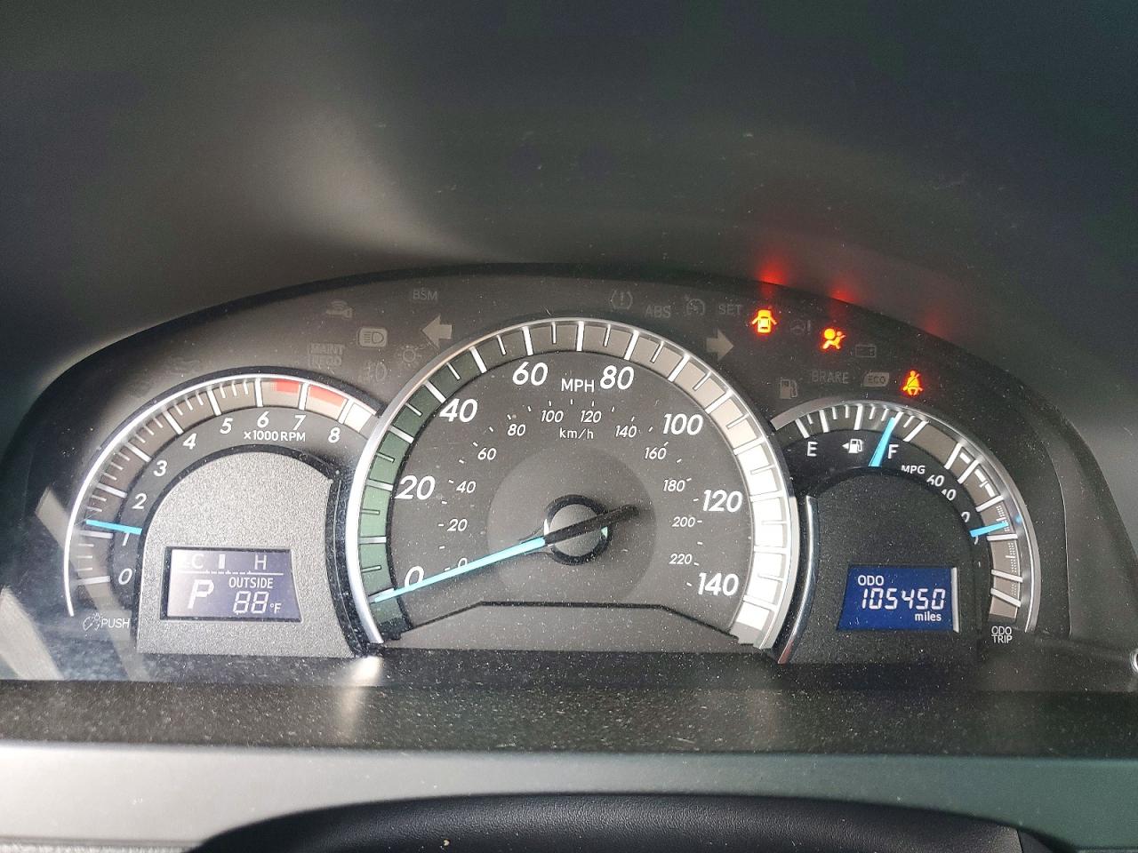 2013 Toyota Camry Se Серый vin: 4T1BF1FK6DU205600