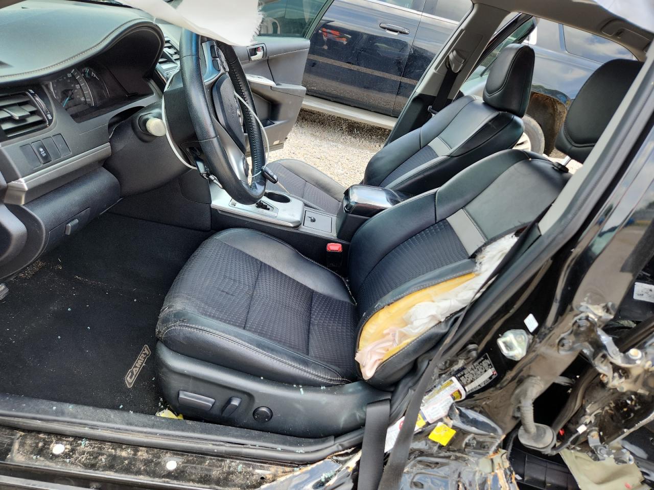 2013 Toyota Camry Se Black vin: 4T1BF1FK6DU210005