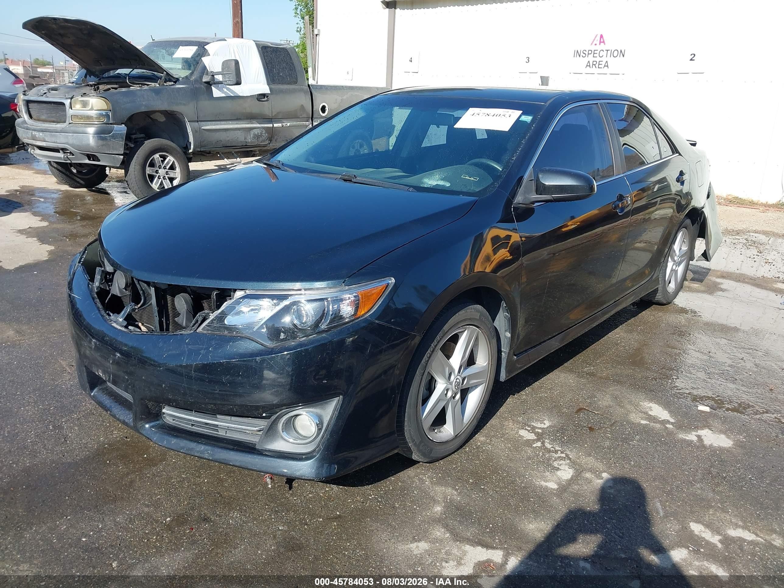 2013 Toyota Camry Se Gray vin: 4T1BF1FK6DU212322