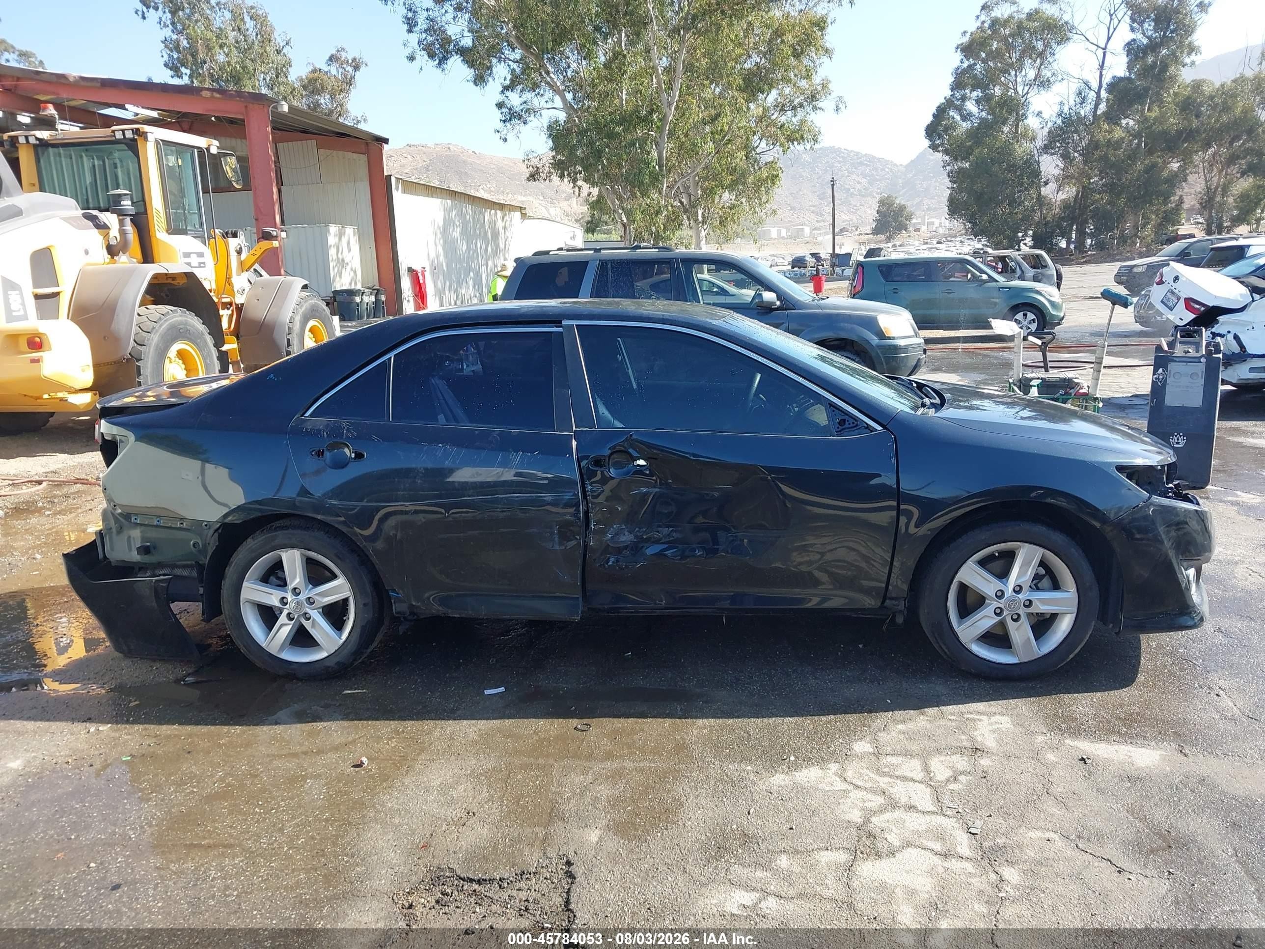 2013 Toyota Camry Se Gray vin: 4T1BF1FK6DU212322