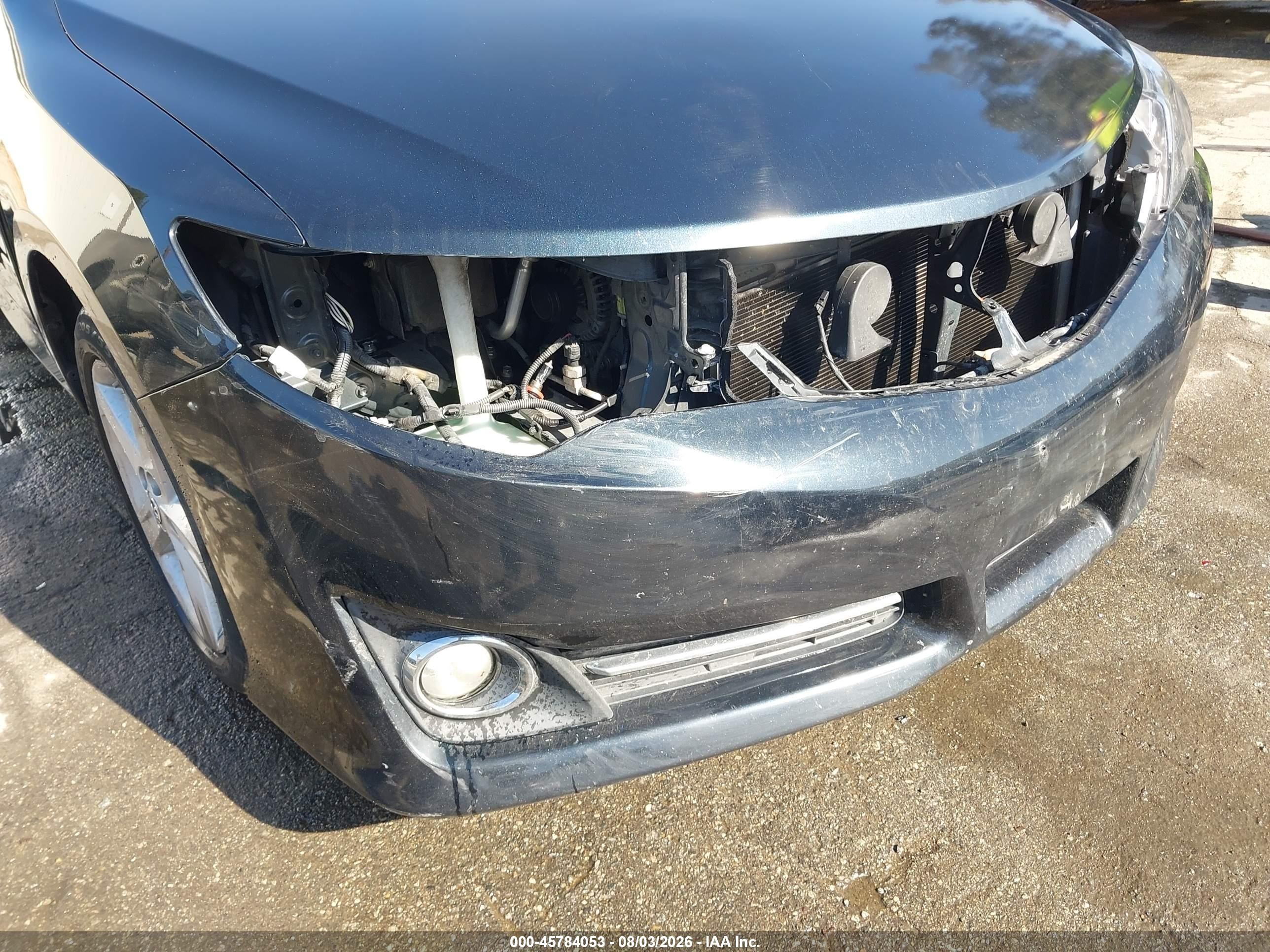 2013 Toyota Camry Se Gray vin: 4T1BF1FK6DU212322
