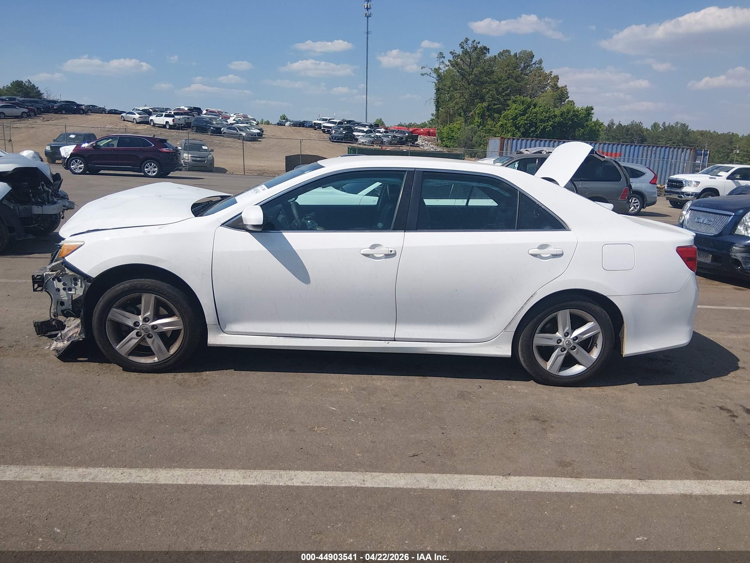2013 Toyota Camry Se Белый vin: 4T1BF1FK6DU218198