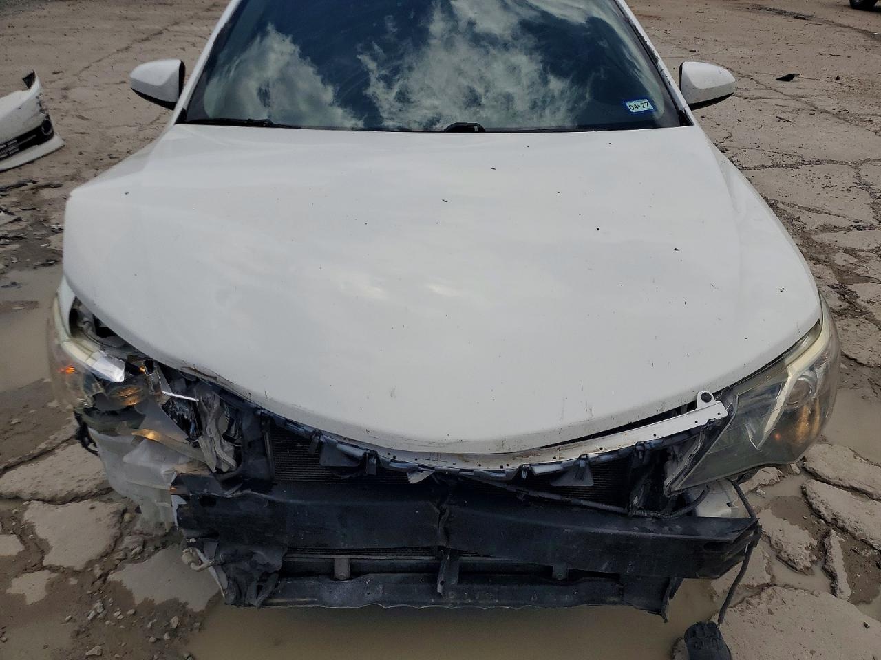 2013 Toyota Camry White vin: 4T1BF1FK6DU225331