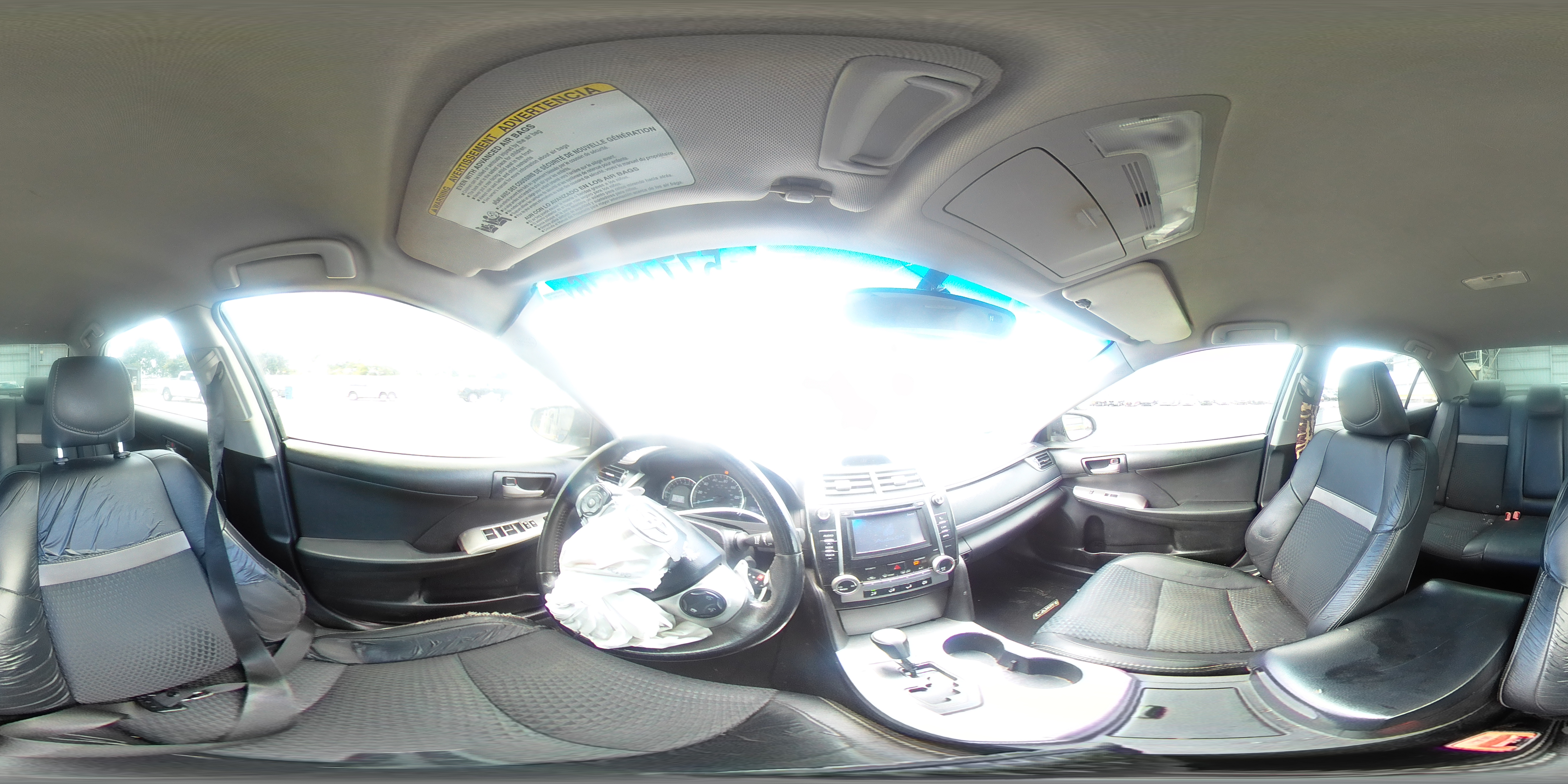 2013 Toyota Camry White vin: 4T1BF1FK6DU225331