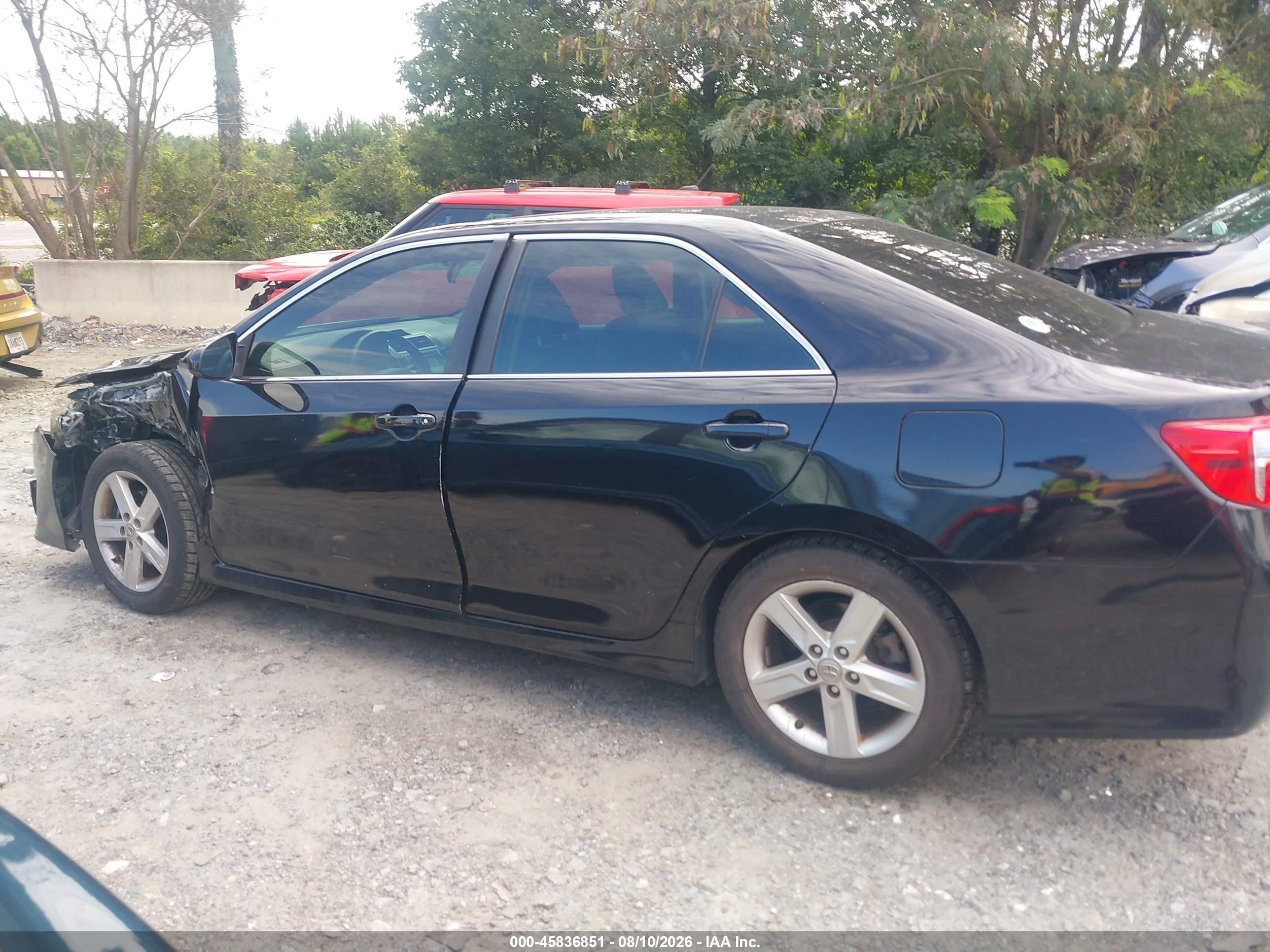 2013 Toyota Camry Se Black vin: 4T1BF1FK6DU227127