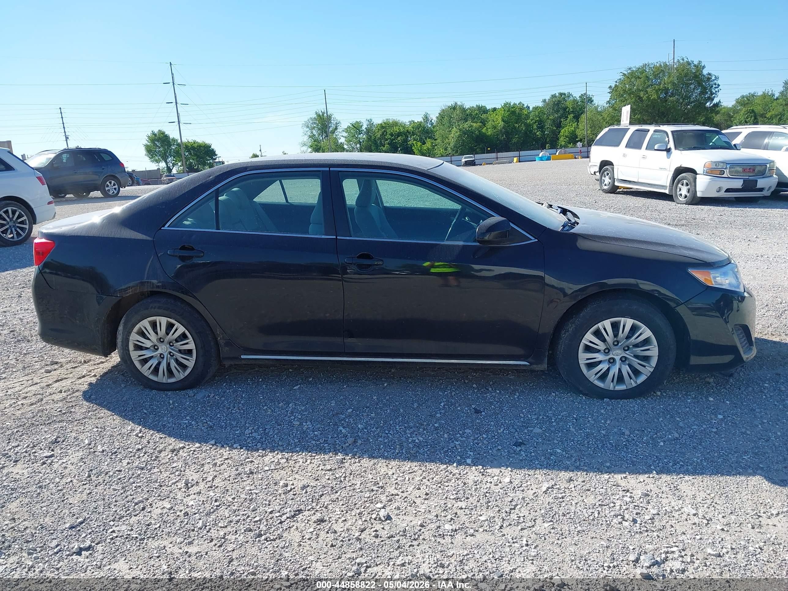 2013 Toyota Camry Le Black vin: 4T1BF1FK6DU228973