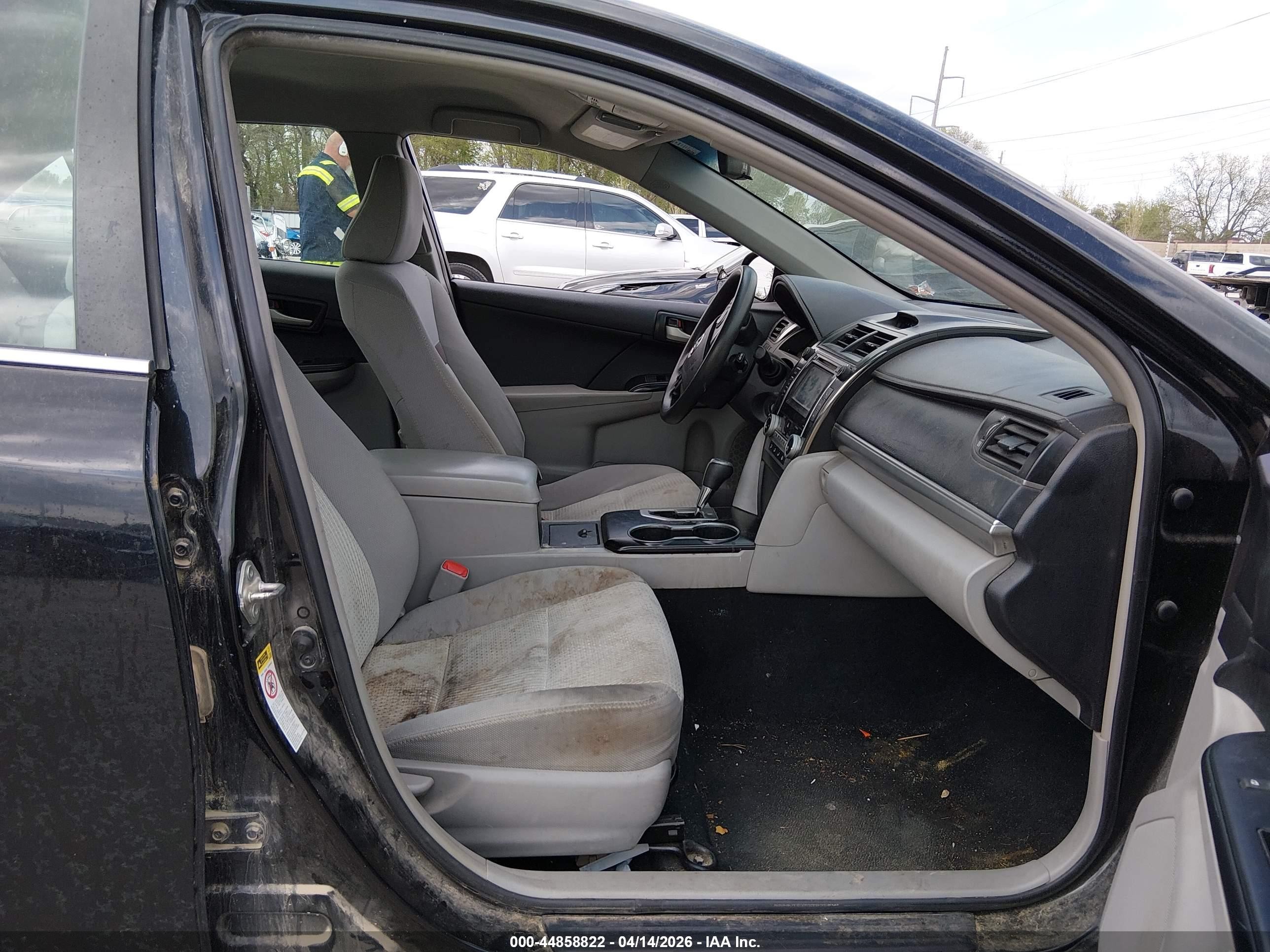 2013 Toyota Camry Le Black vin: 4T1BF1FK6DU228973