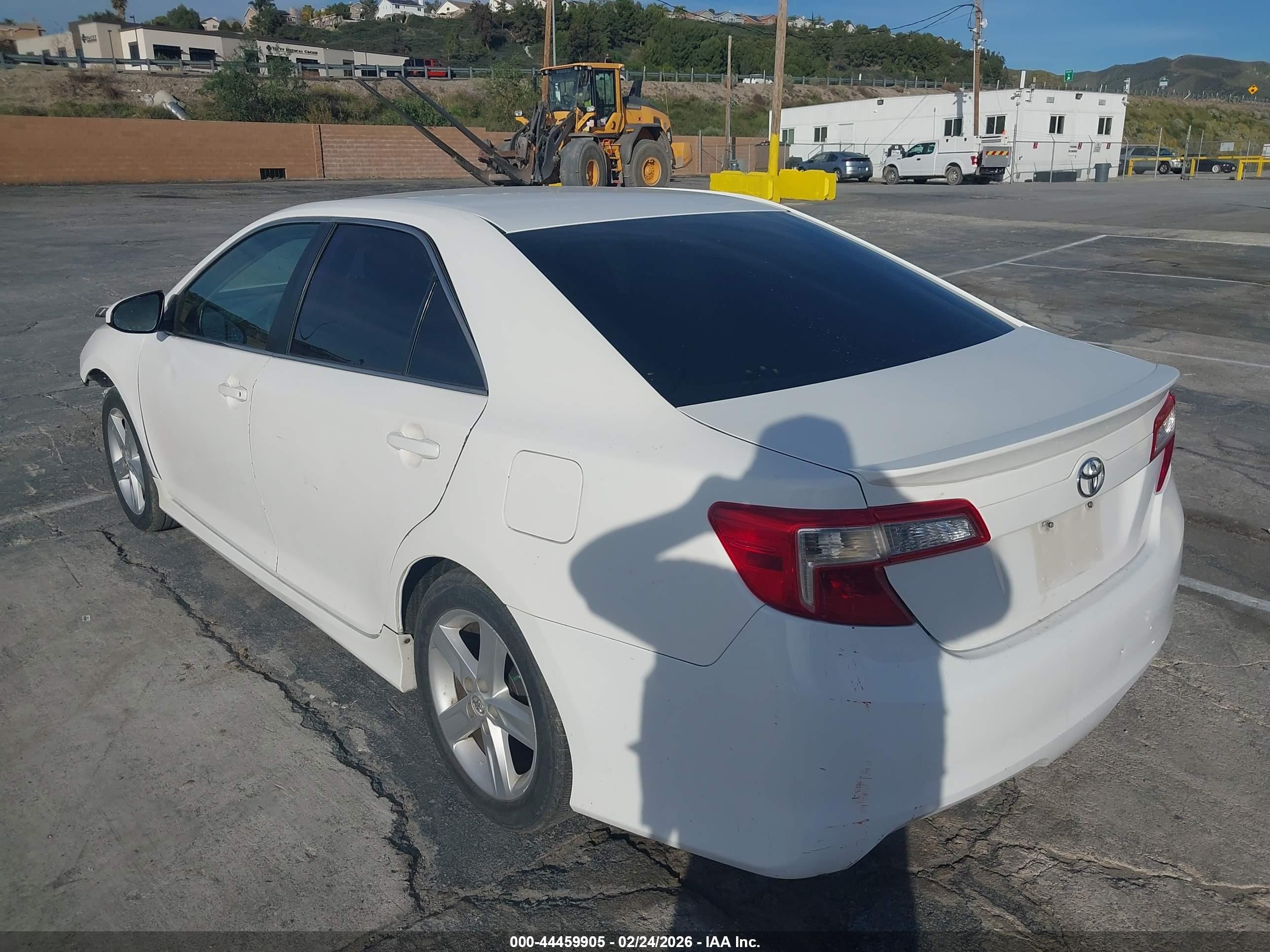 2013 Toyota Camry Se White vin: 4T1BF1FK6DU231176