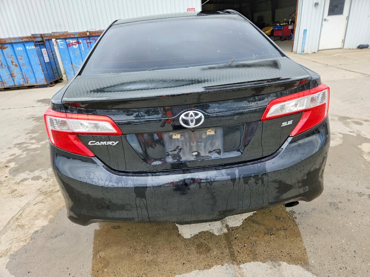 2013 Toyota Camry Se Black vin: 4T1BF1FK6DU241108