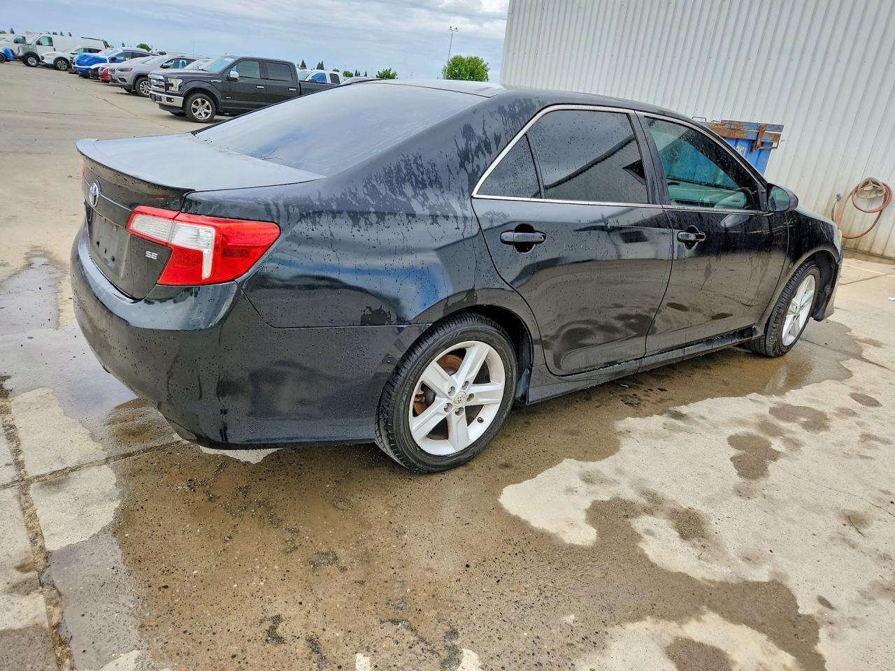 2013 Toyota Camry Se Black vin: 4T1BF1FK6DU241108