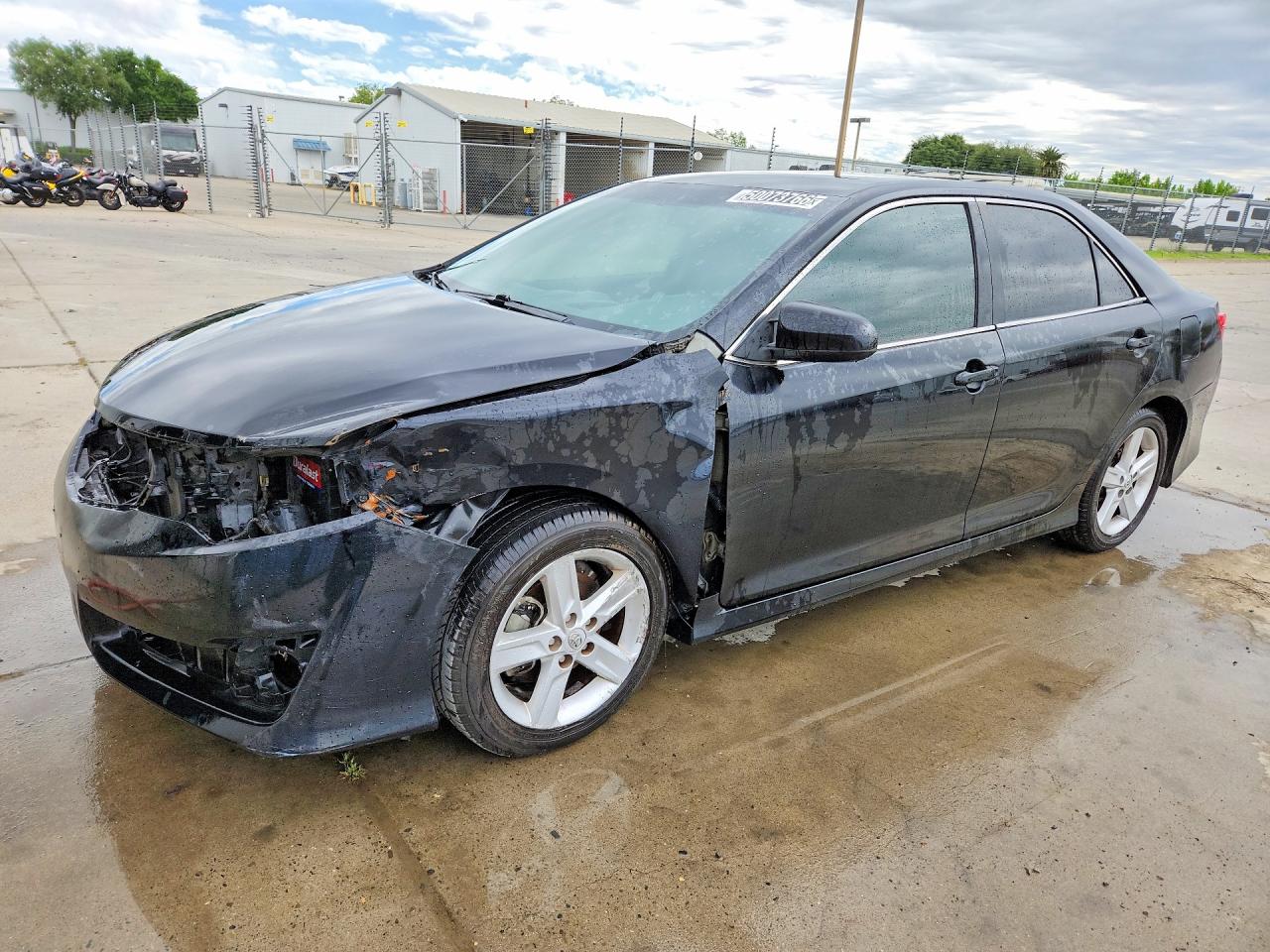 2013 Toyota Camry Se Black vin: 4T1BF1FK6DU241108