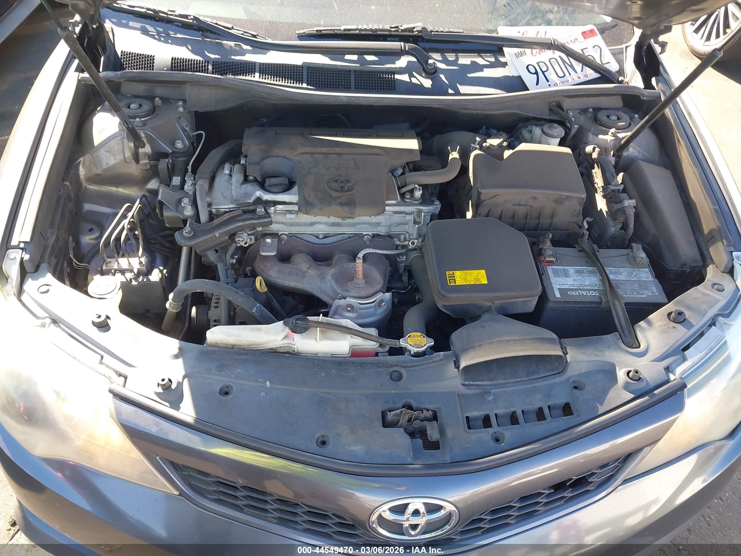 2013 Toyota Camry Se Gray vin: 4T1BF1FK6DU249905