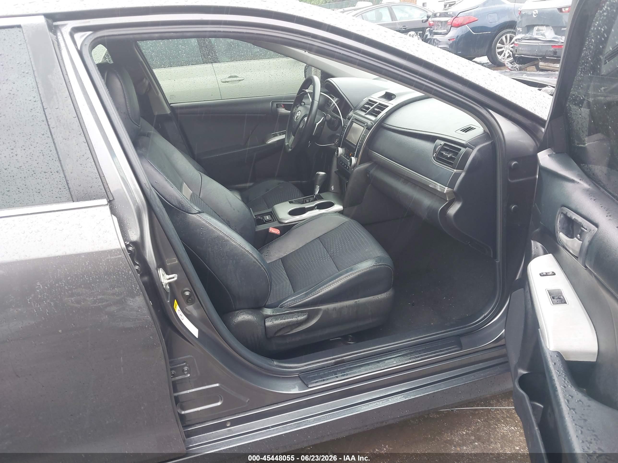 2013 Toyota Camry Se Gray vin: 4T1BF1FK6DU253906