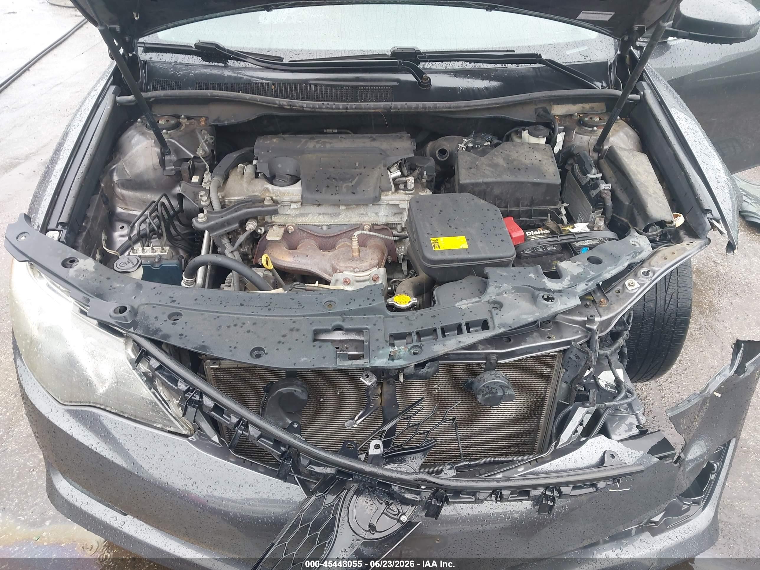 2013 Toyota Camry Se Gray vin: 4T1BF1FK6DU253906