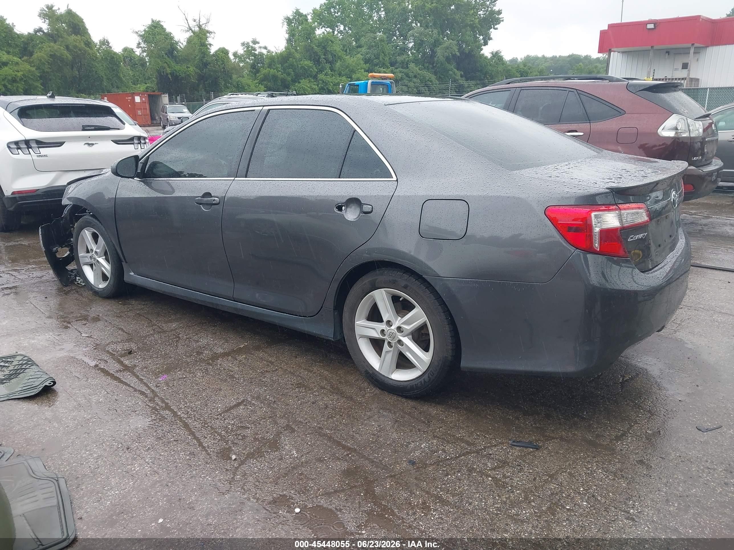 2013 Toyota Camry Se Gray vin: 4T1BF1FK6DU253906
