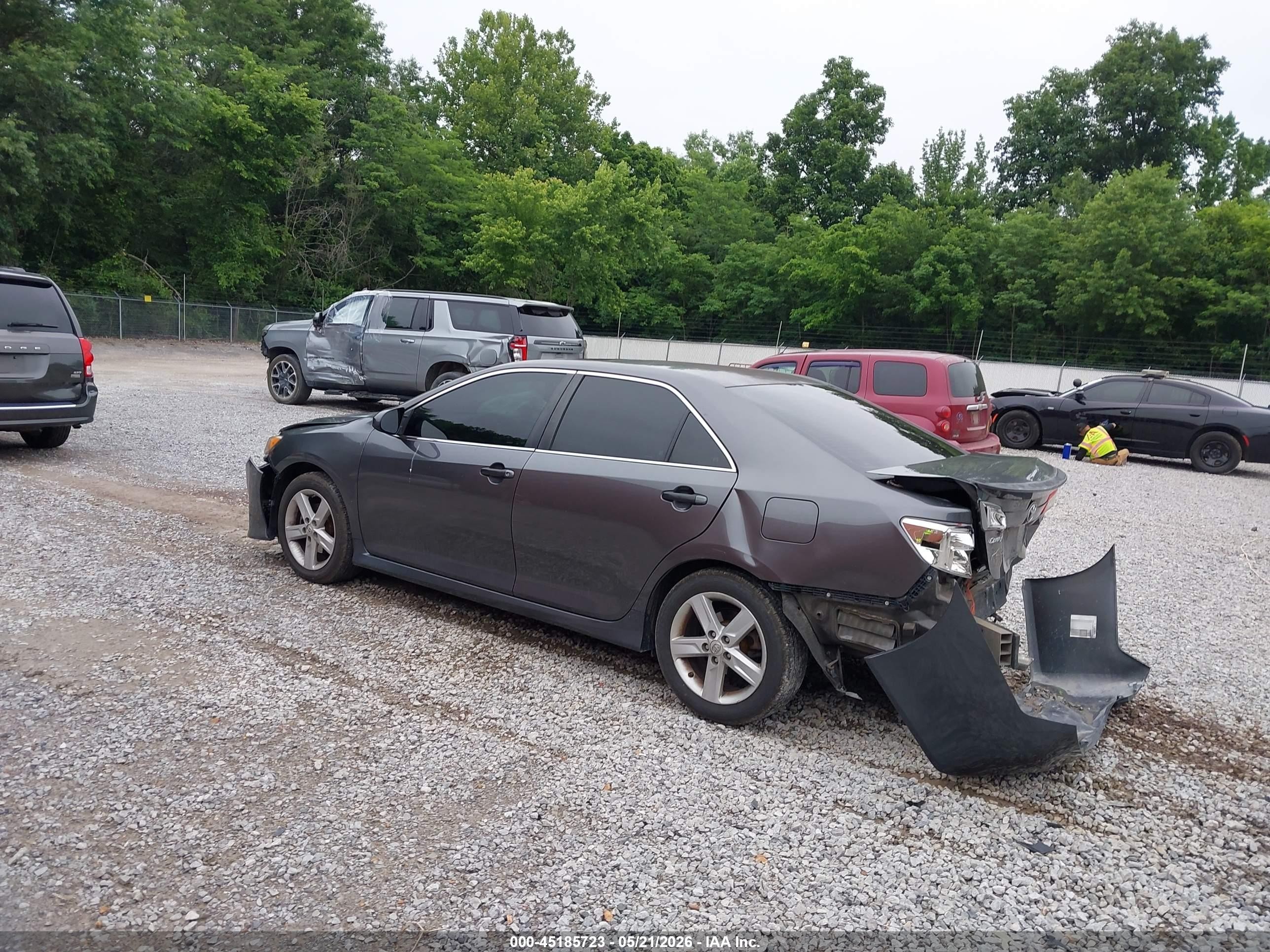 2013 Toyota Camry Se Silver vin: 4T1BF1FK6DU261262