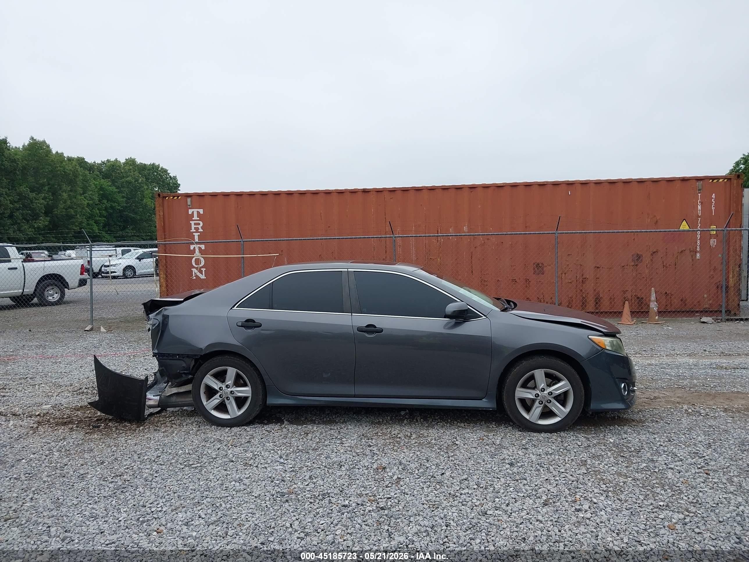 2013 Toyota Camry Se Silver vin: 4T1BF1FK6DU261262