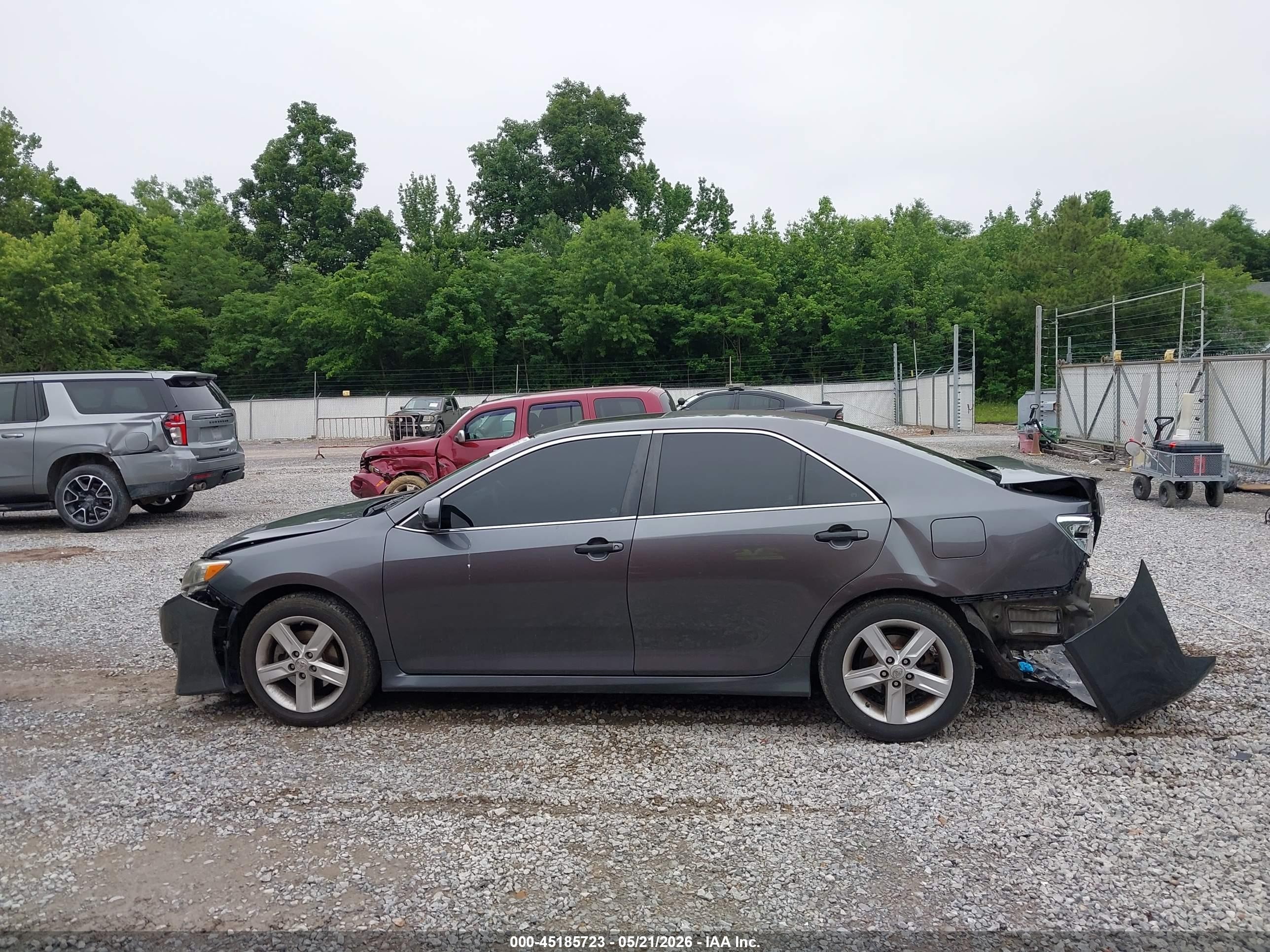 2013 Toyota Camry Se Silver vin: 4T1BF1FK6DU261262