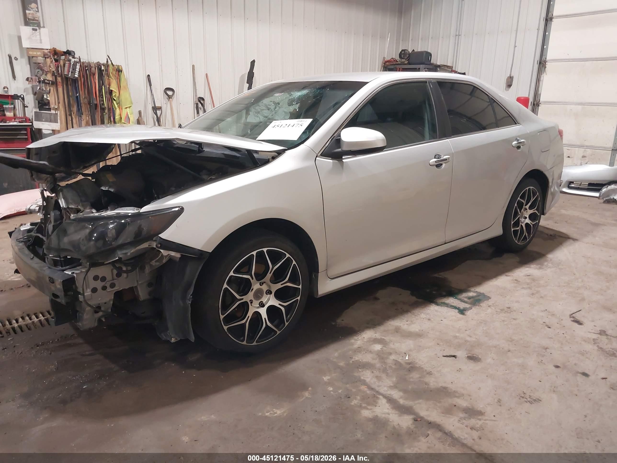 2013 Toyota Camry Se Silver vin: 4T1BF1FK6DU270690
