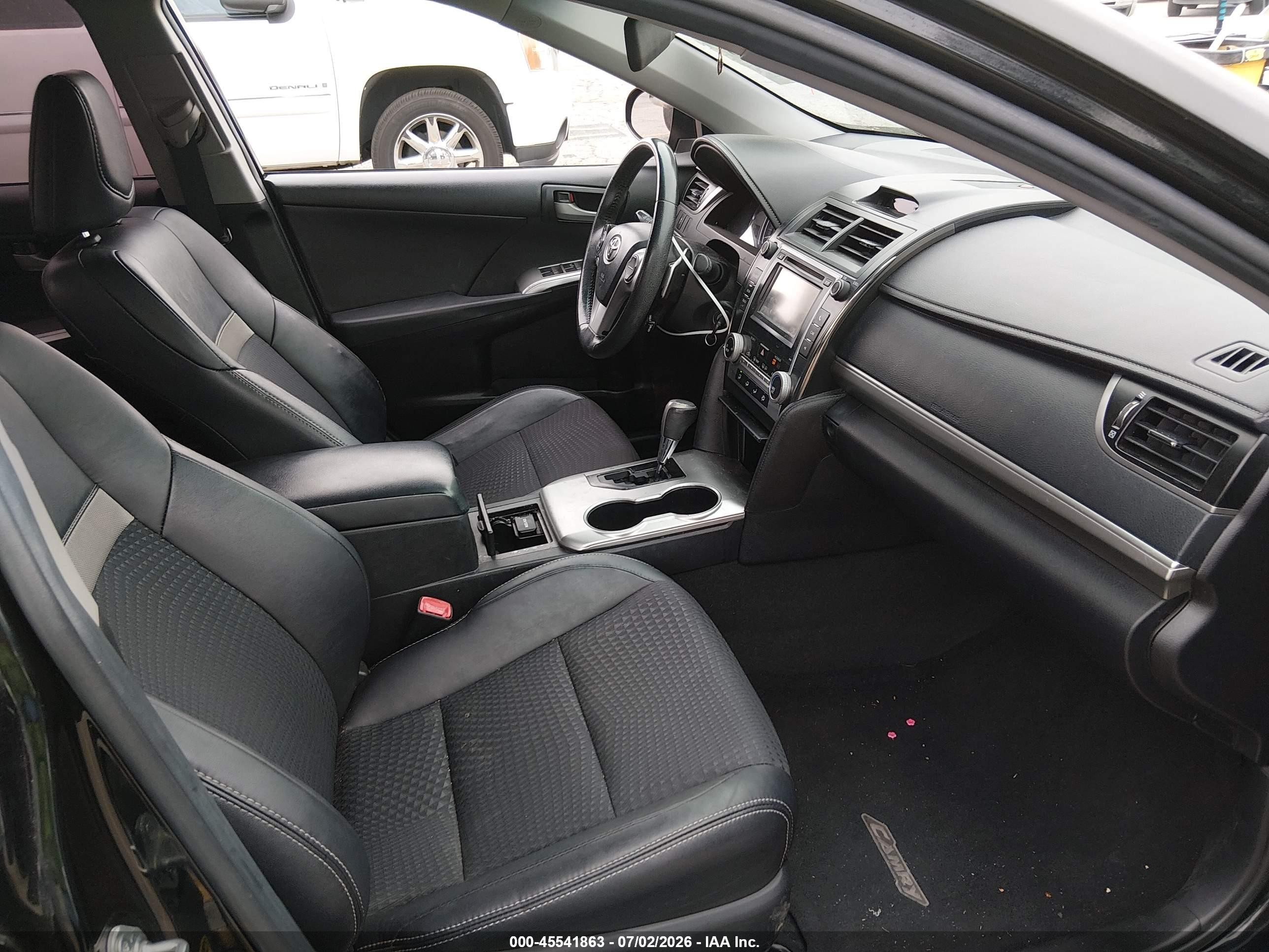 2013 Toyota Camry Se Черный vin: 4T1BF1FK6DU272245