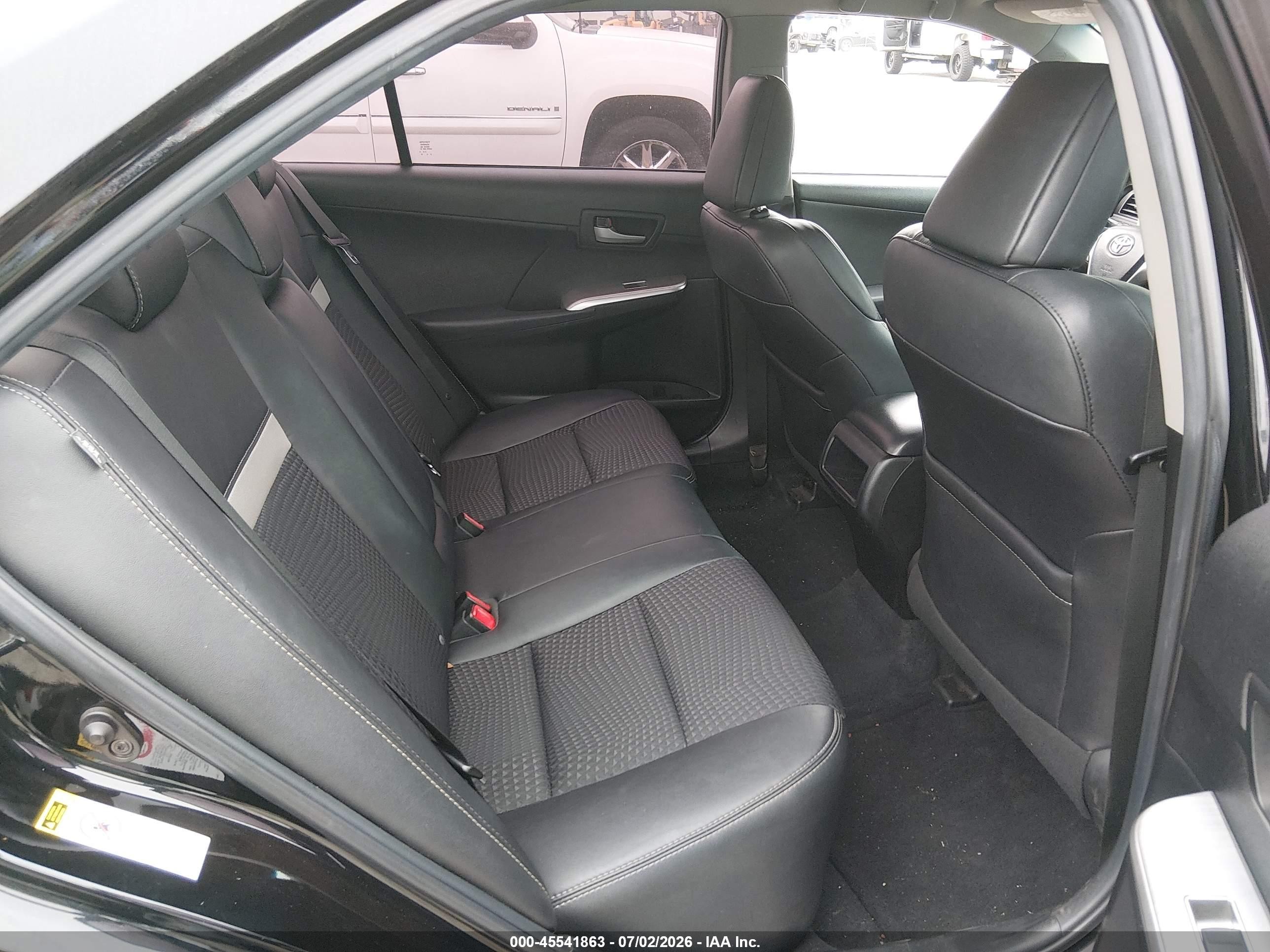 2013 Toyota Camry Se Черный vin: 4T1BF1FK6DU272245
