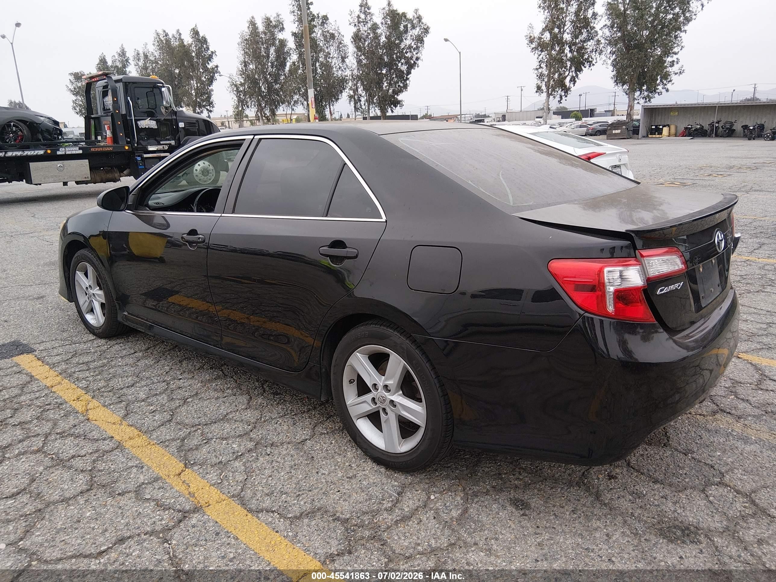2013 Toyota Camry Se Черный vin: 4T1BF1FK6DU272245