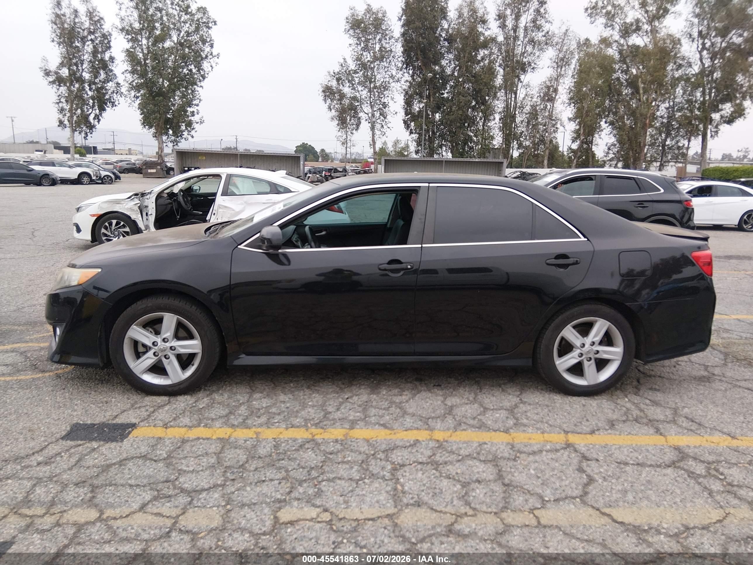 2013 Toyota Camry Se Черный vin: 4T1BF1FK6DU272245