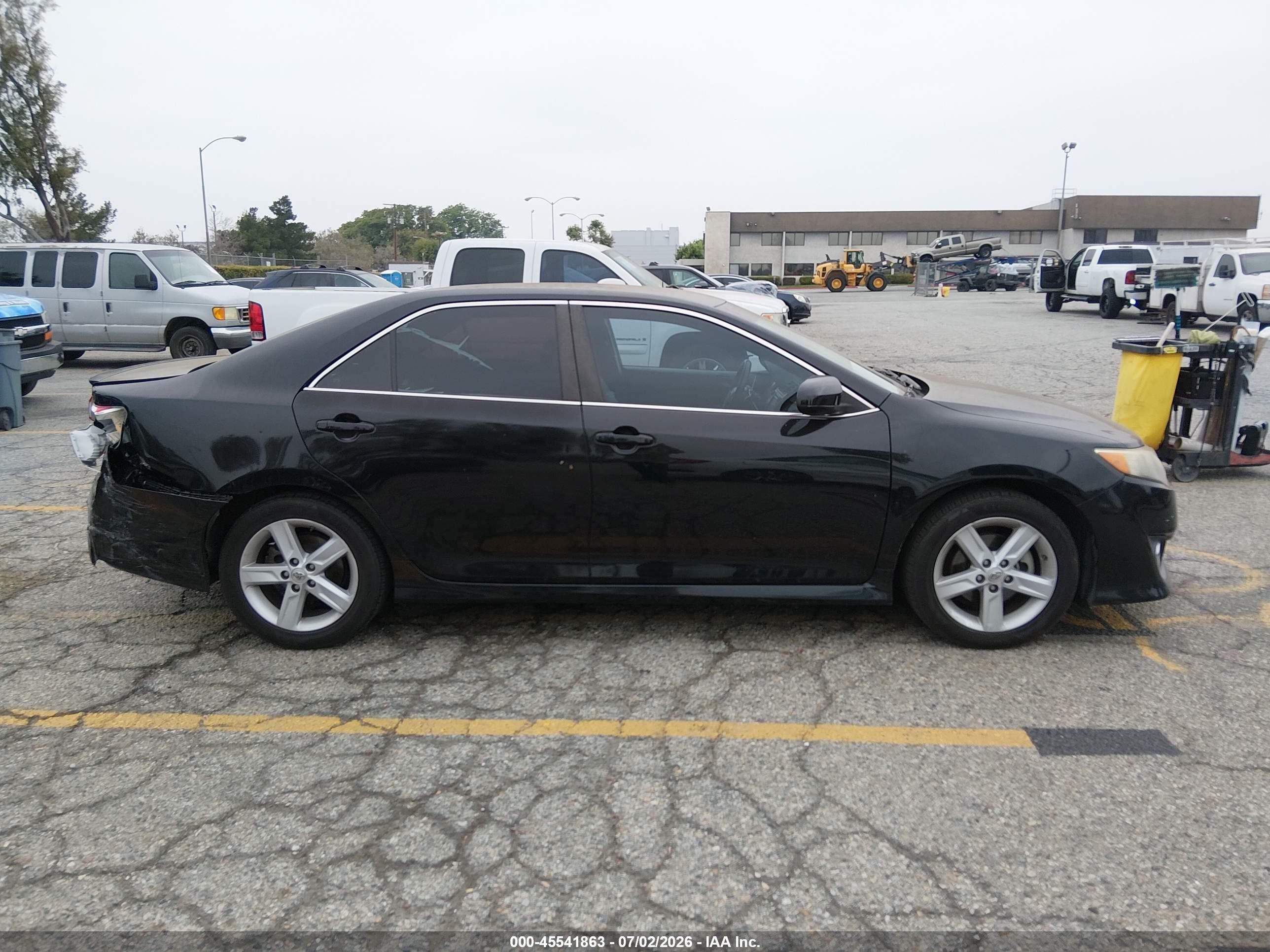 2013 Toyota Camry Se Черный vin: 4T1BF1FK6DU272245