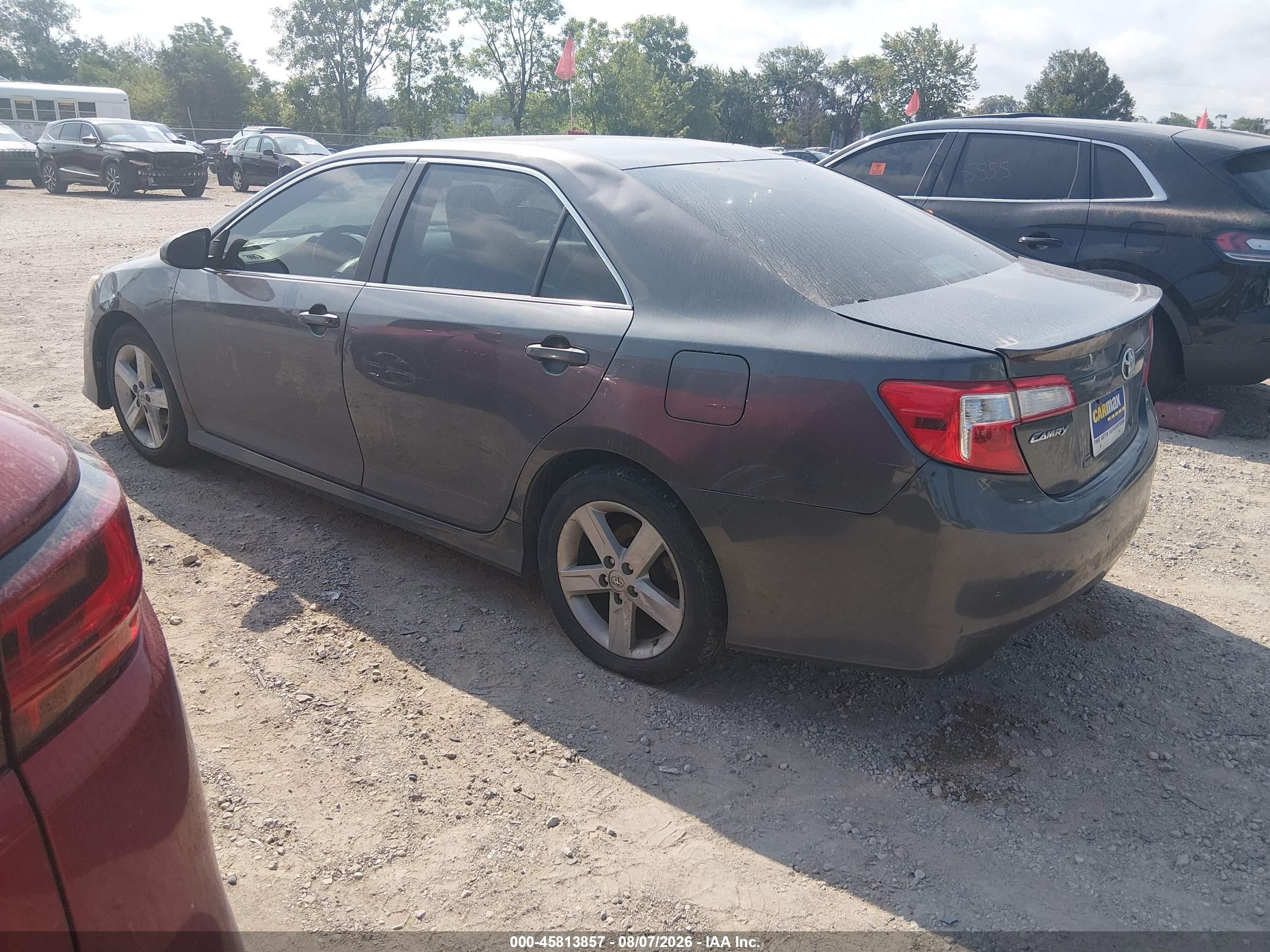 2013 Toyota Camry Se Silver vin: 4T1BF1FK6DU273072