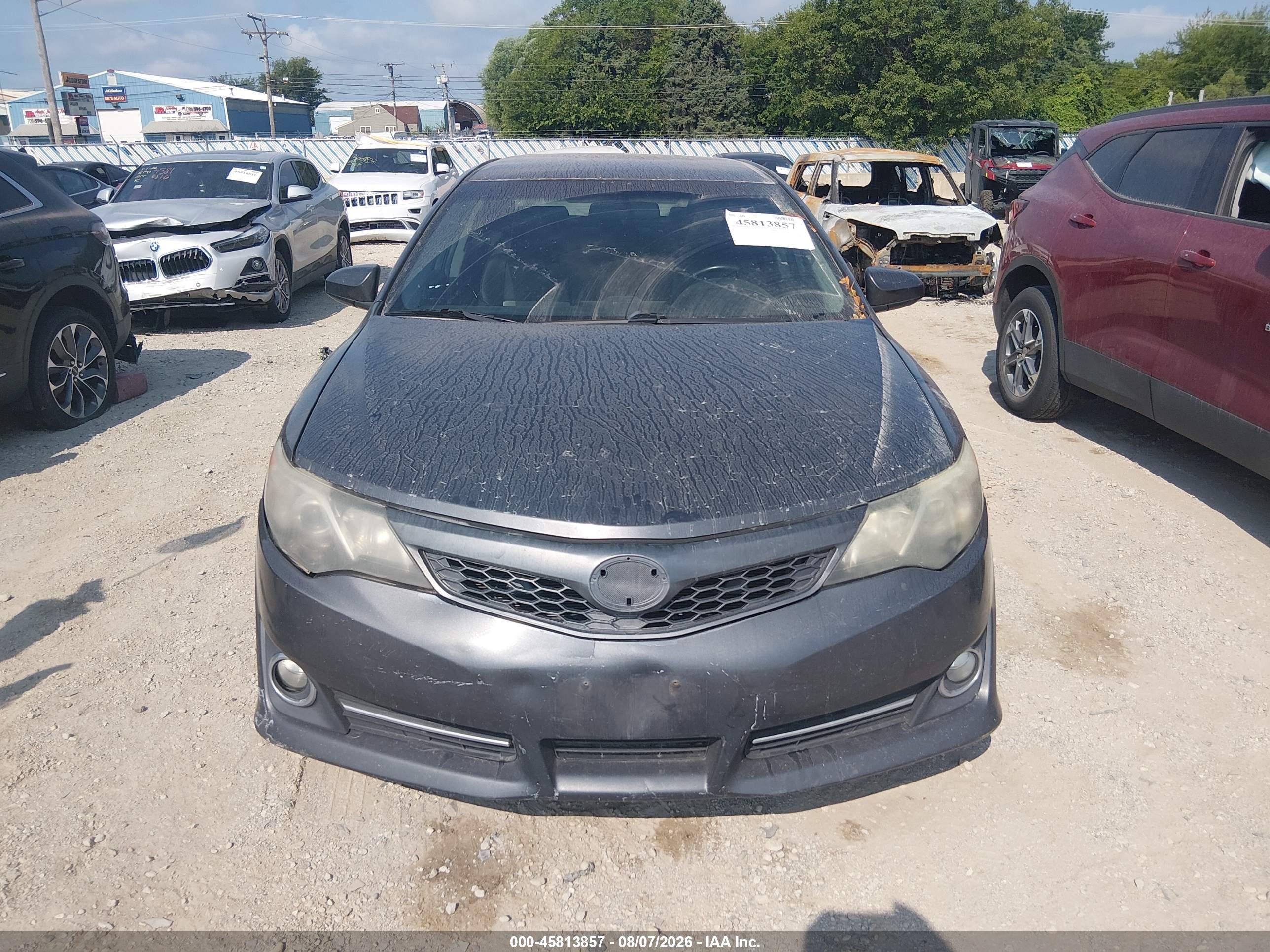 2013 Toyota Camry Se Silver vin: 4T1BF1FK6DU273072