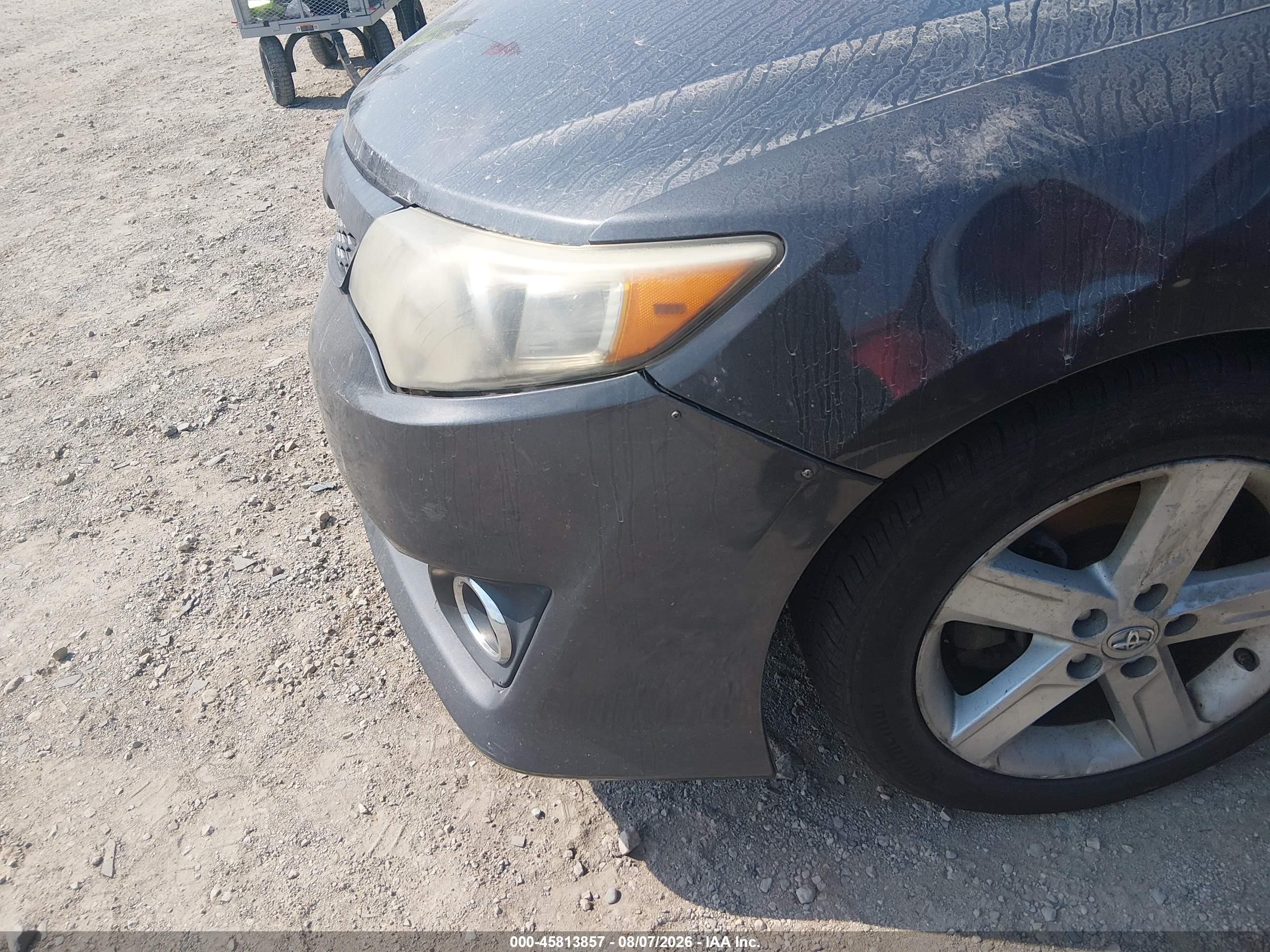 2013 Toyota Camry Se Silver vin: 4T1BF1FK6DU273072