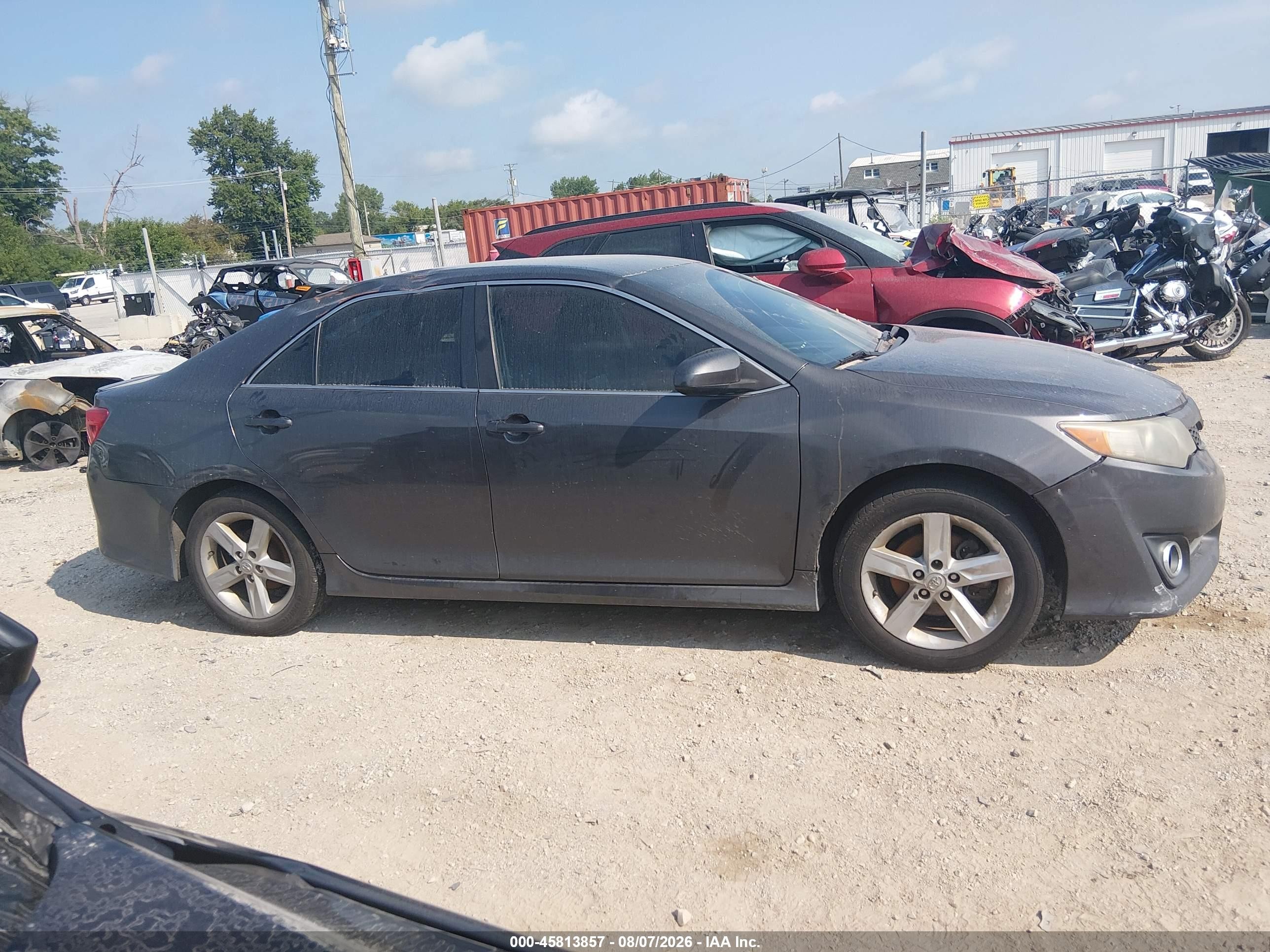 2013 Toyota Camry Se Silver vin: 4T1BF1FK6DU273072