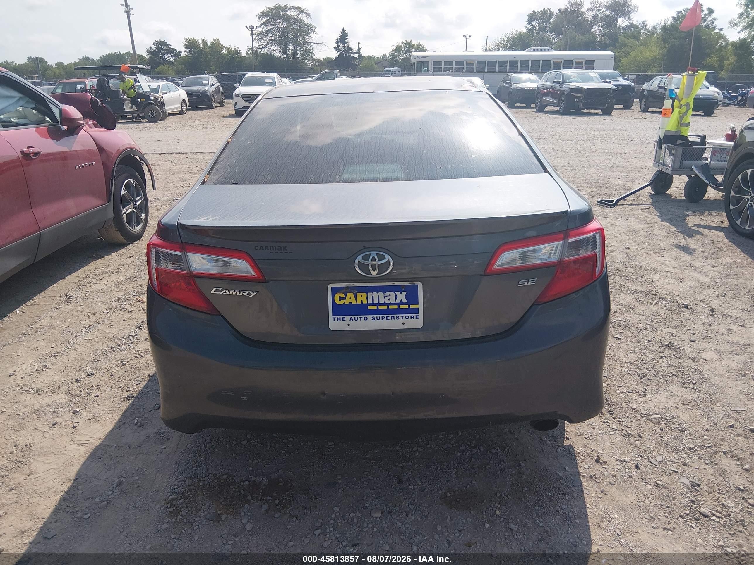 2013 Toyota Camry Se Silver vin: 4T1BF1FK6DU273072