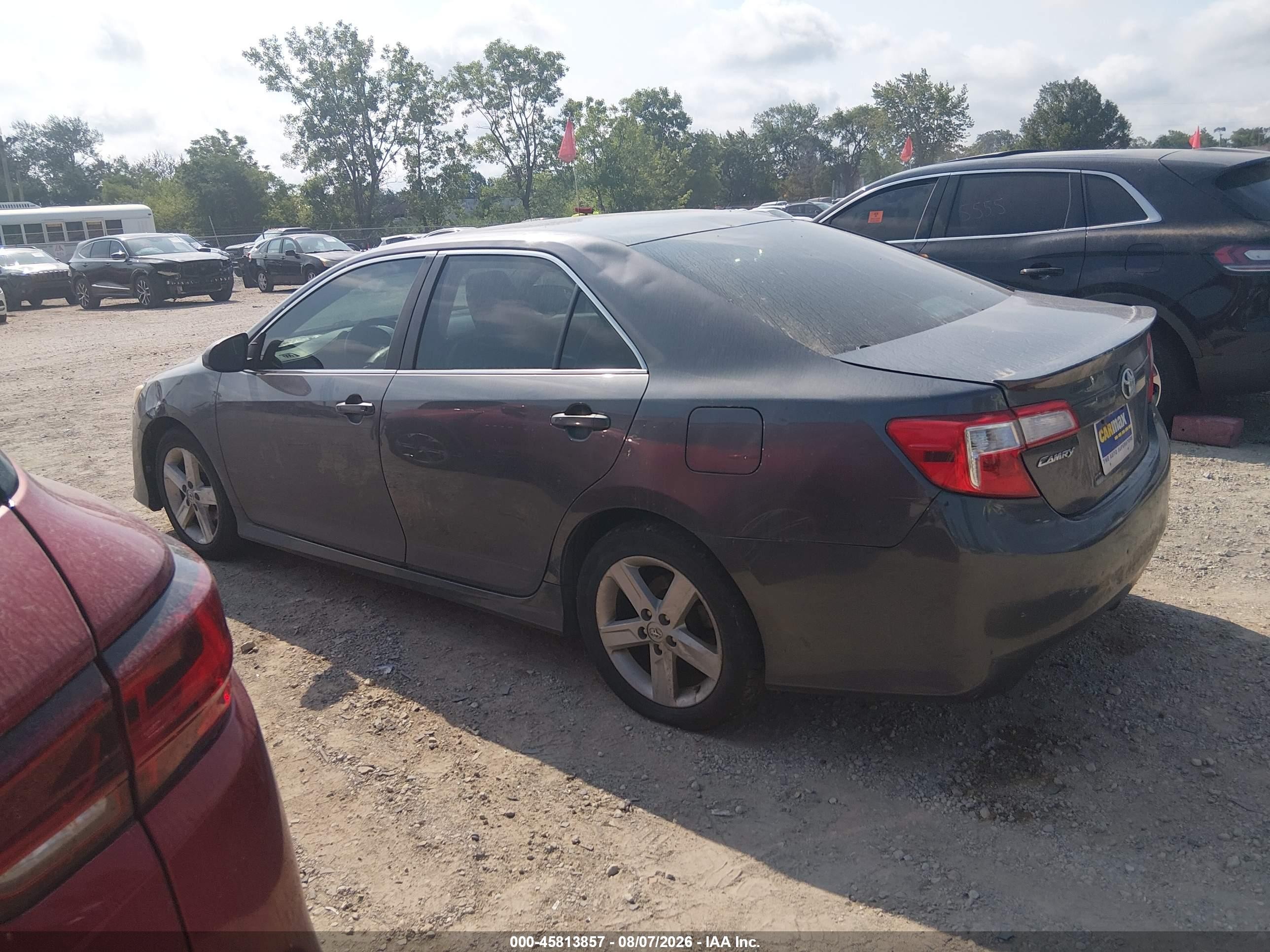2013 Toyota Camry Se Silver vin: 4T1BF1FK6DU273072