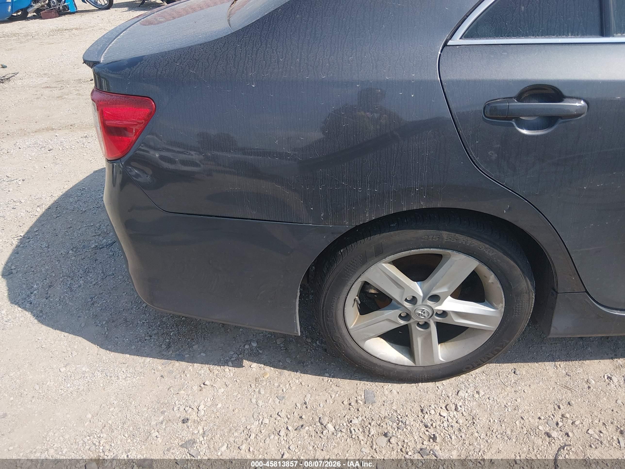 2013 Toyota Camry Se Silver vin: 4T1BF1FK6DU273072