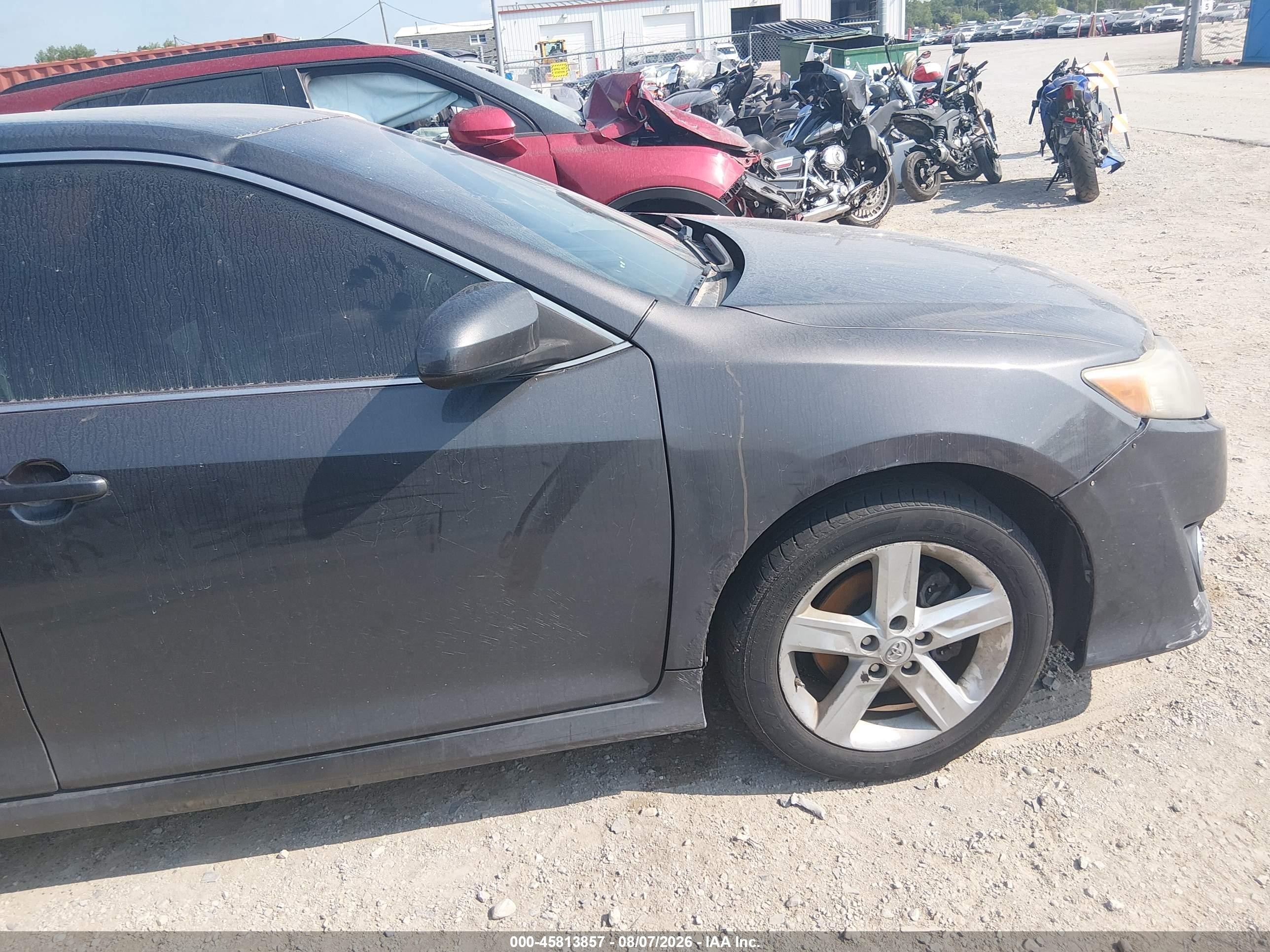 2013 Toyota Camry Se Silver vin: 4T1BF1FK6DU273072