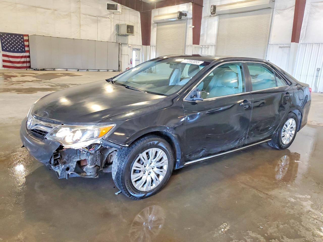 2013 Toyota Camry Le Black vin: 4T1BF1FK6DU275372