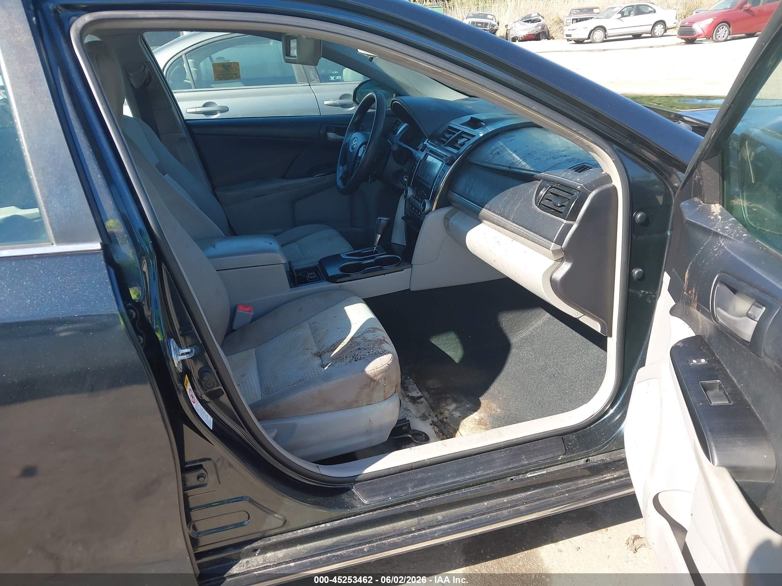 2013 Toyota Camry Le Black vin: 4T1BF1FK6DU286162