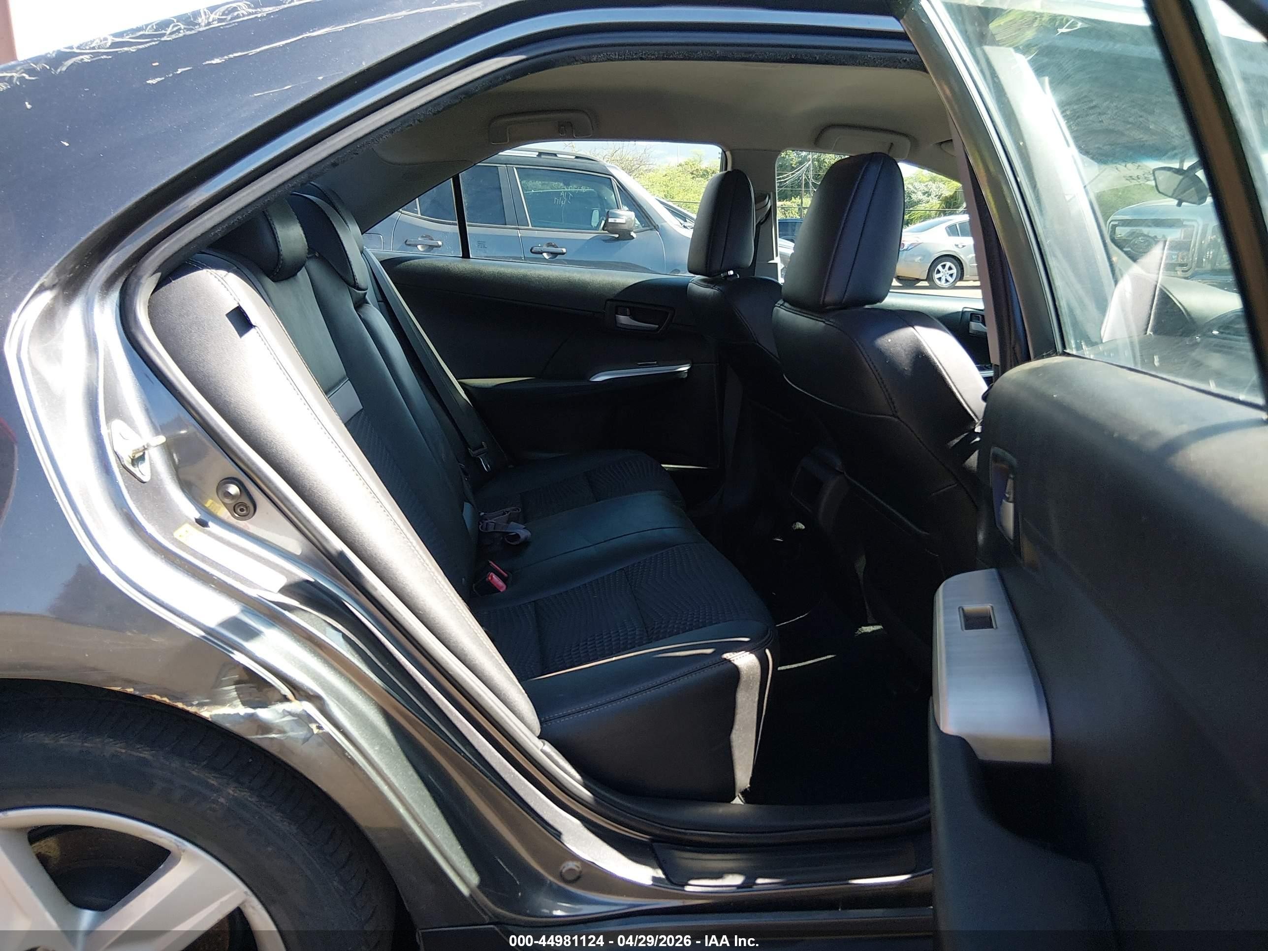 2013 Toyota Camry Se Gray vin: 4T1BF1FK6DU296674