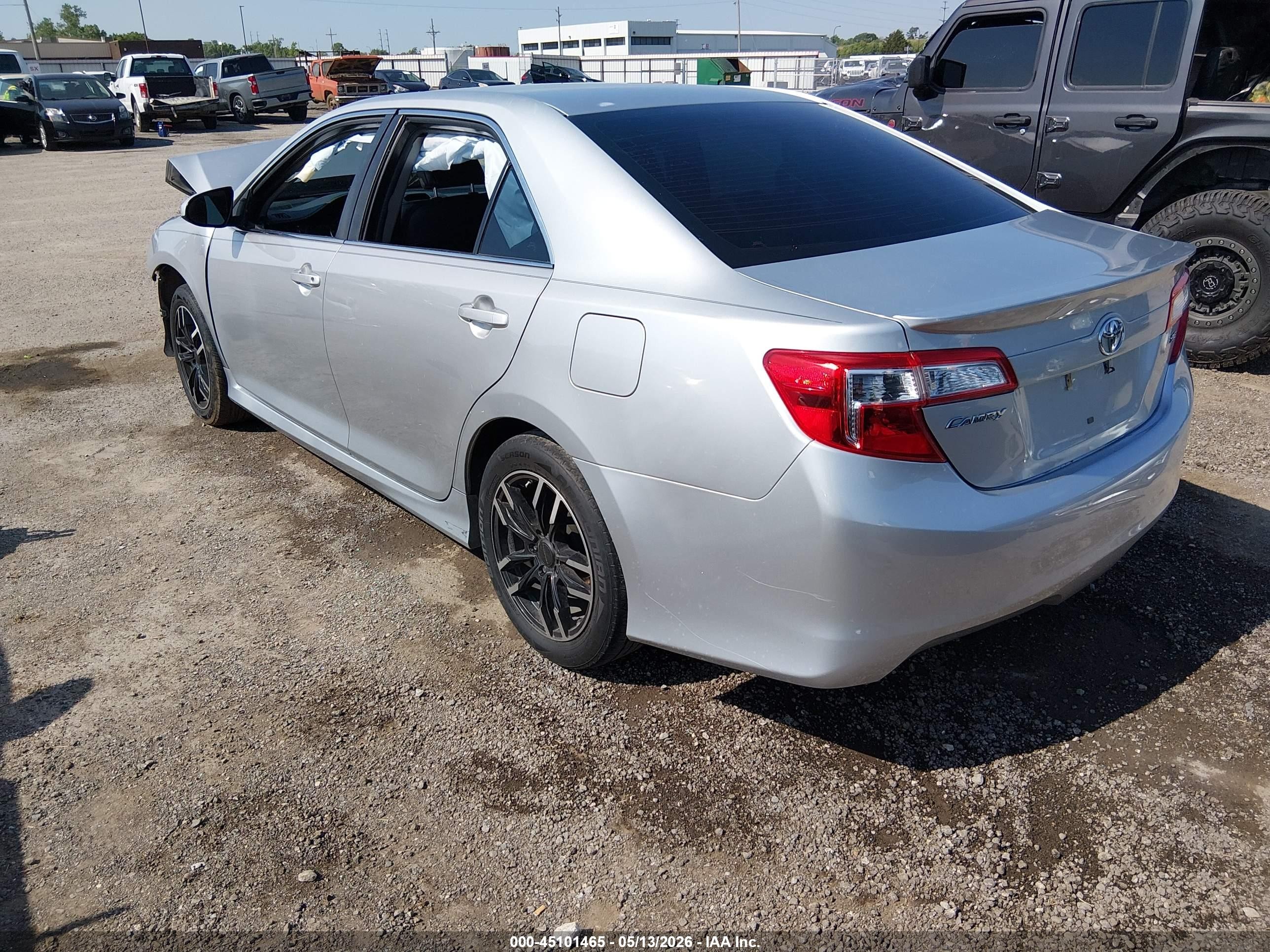 2013 Toyota Camry Se Silver vin: 4T1BF1FK6DU637300