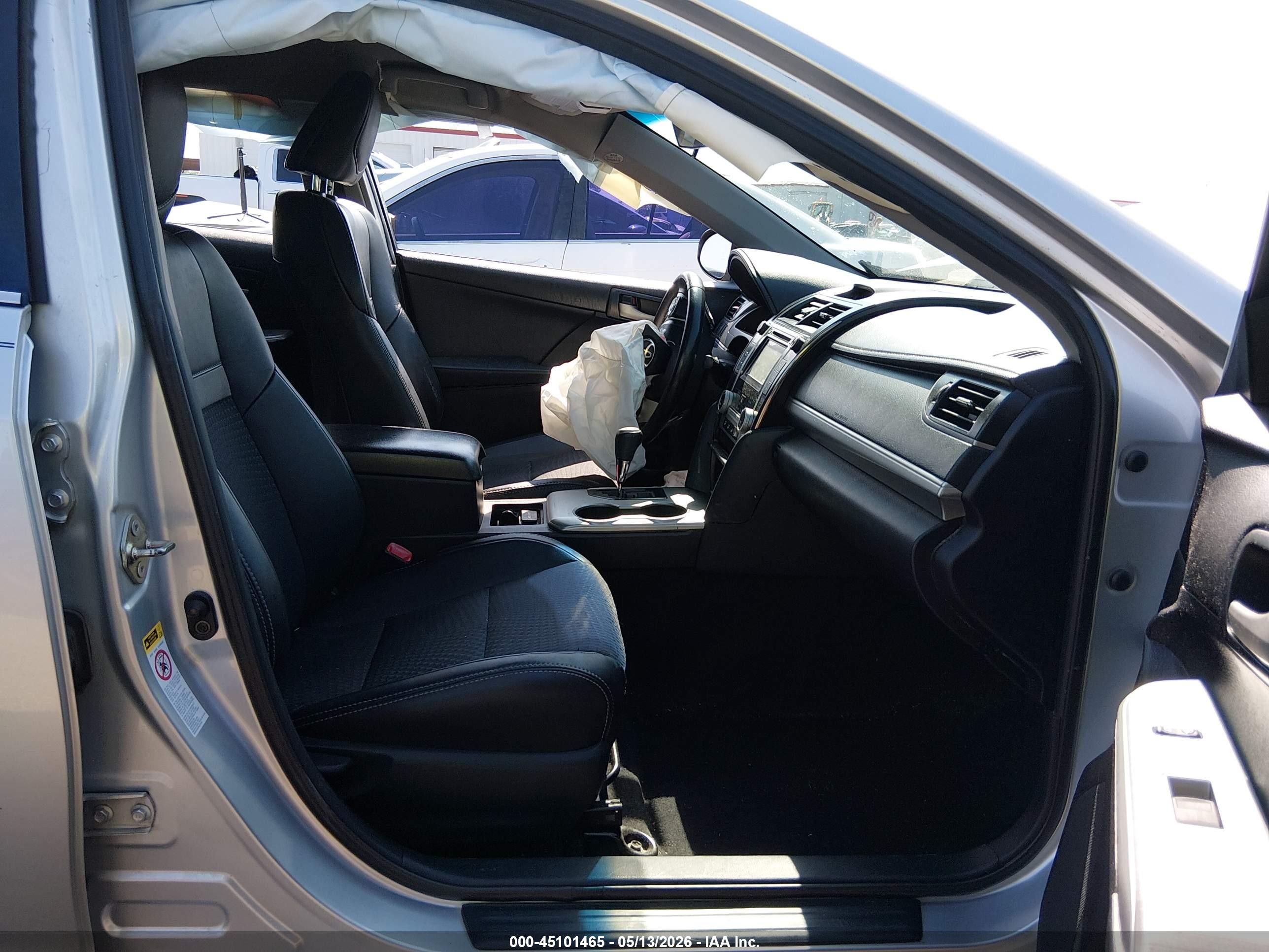 2013 Toyota Camry Se Silver vin: 4T1BF1FK6DU637300