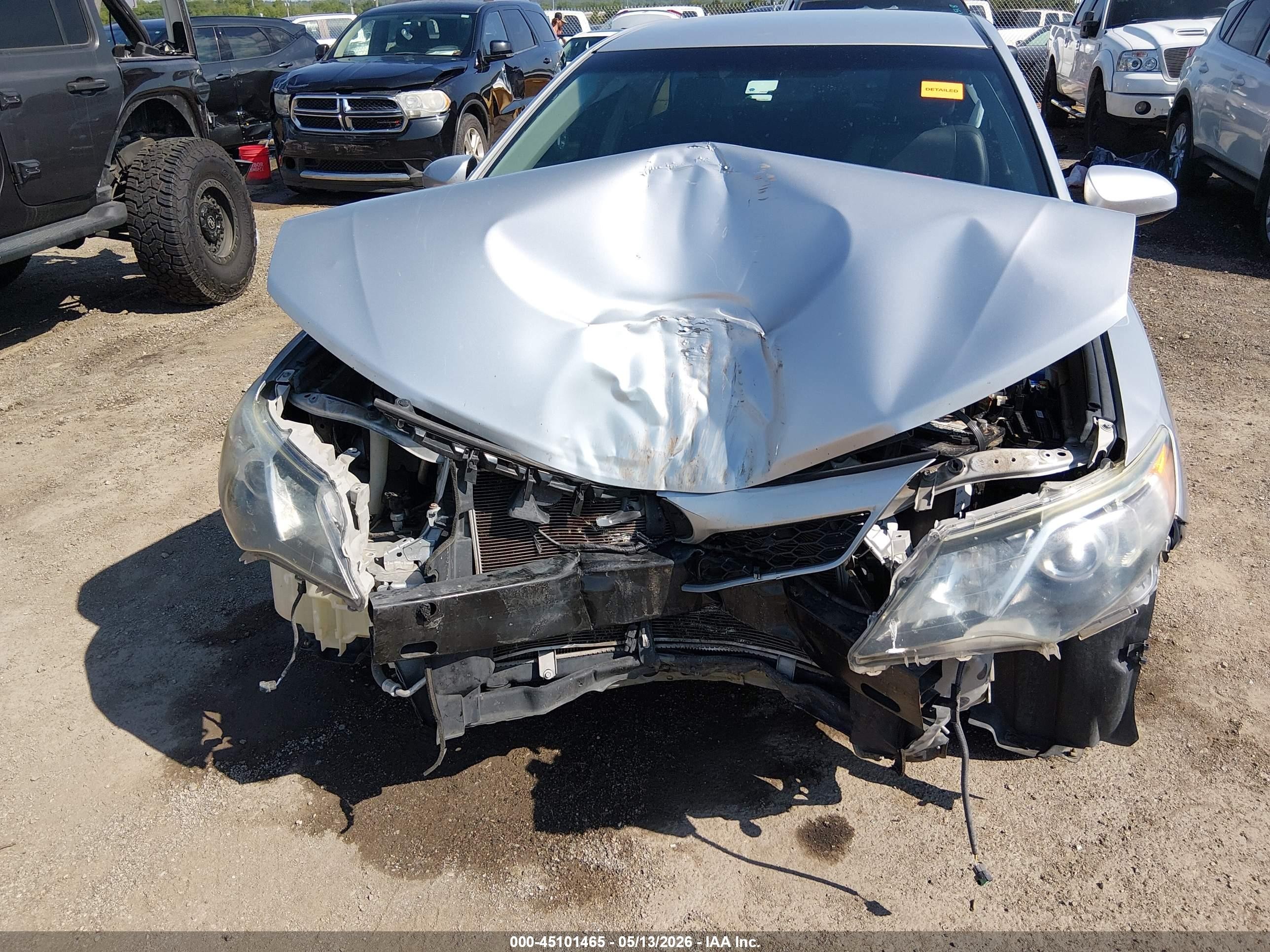 2013 Toyota Camry Se Silver vin: 4T1BF1FK6DU637300