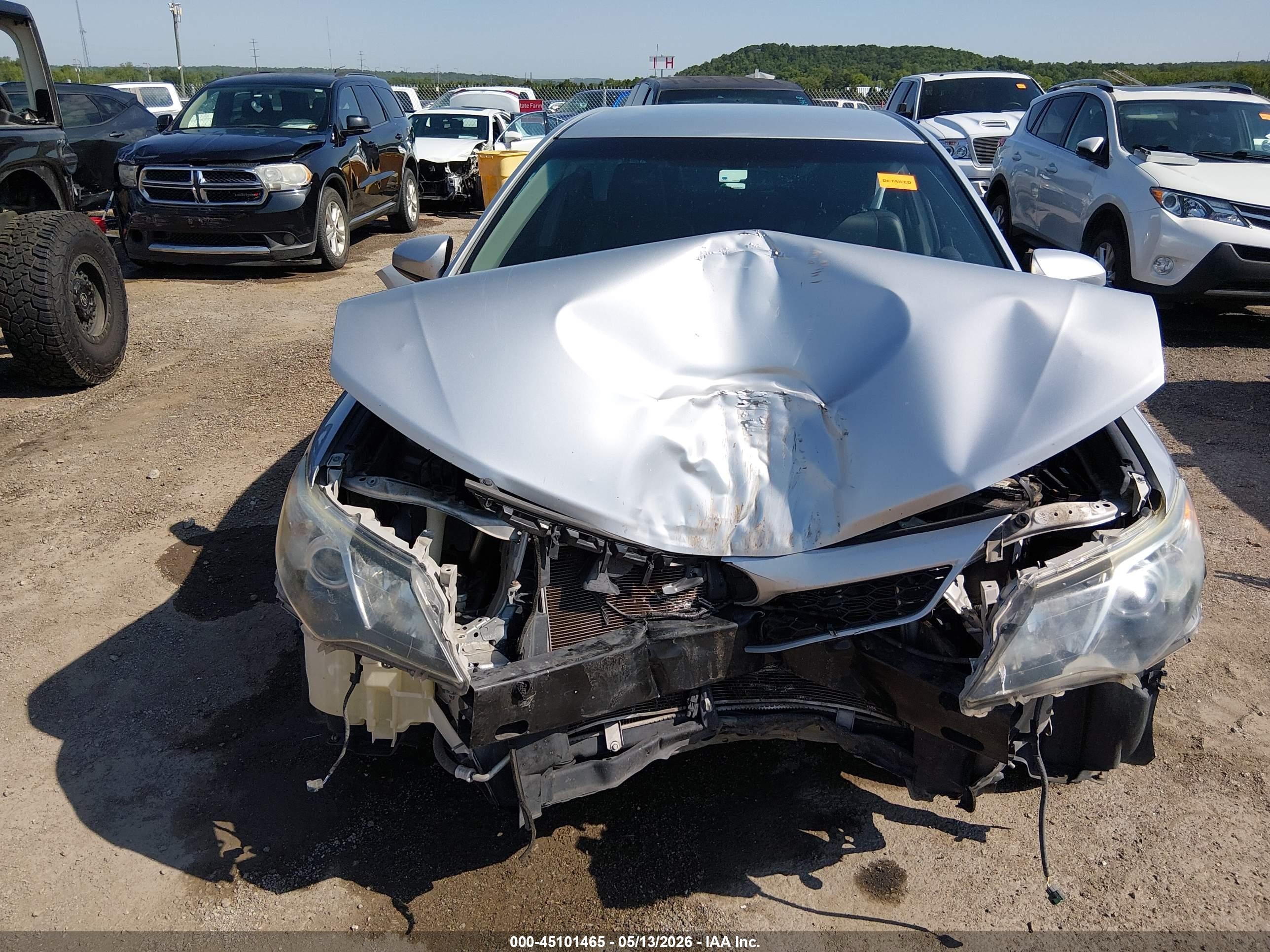 2013 Toyota Camry Se Silver vin: 4T1BF1FK6DU637300