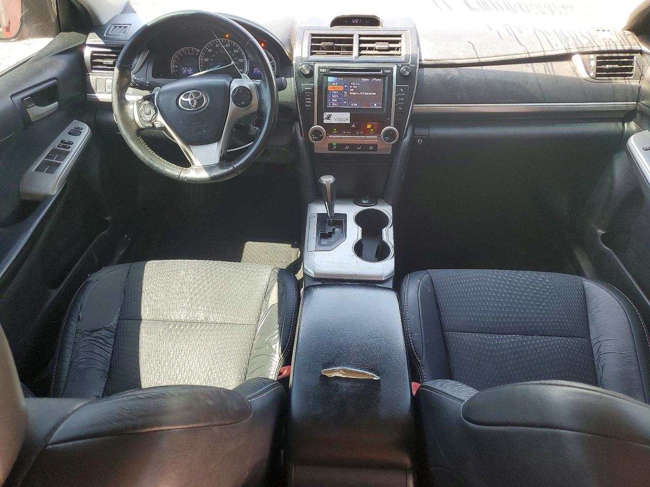 2013 Toyota Camry Se Red vin: 4T1BF1FK6DU641802