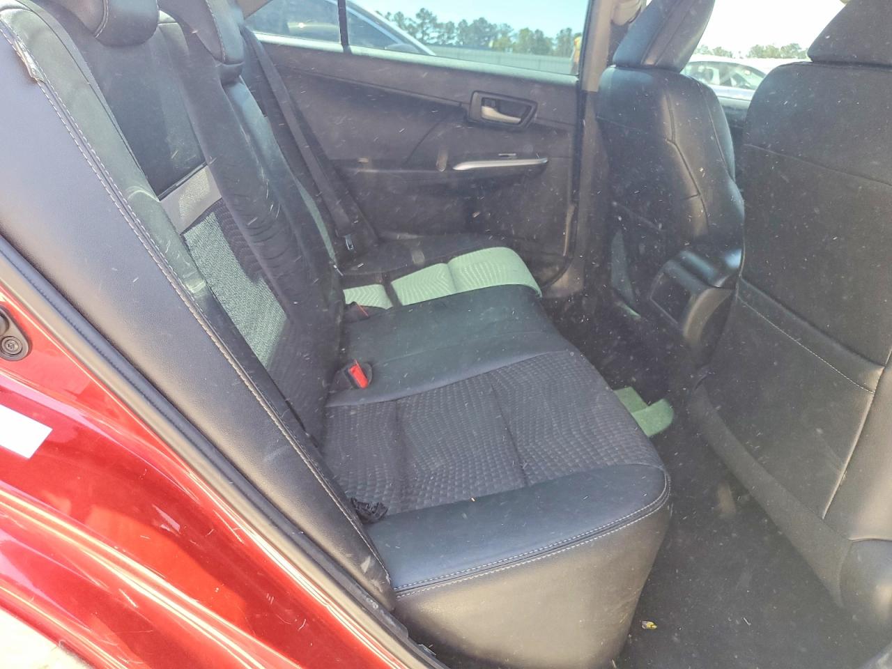 2013 Toyota Camry Se Red vin: 4T1BF1FK6DU641802