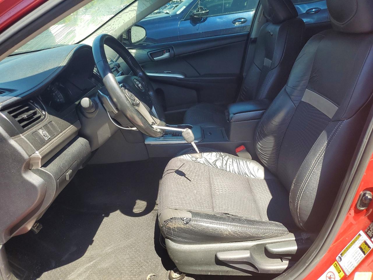 2013 Toyota Camry Se Red vin: 4T1BF1FK6DU641802