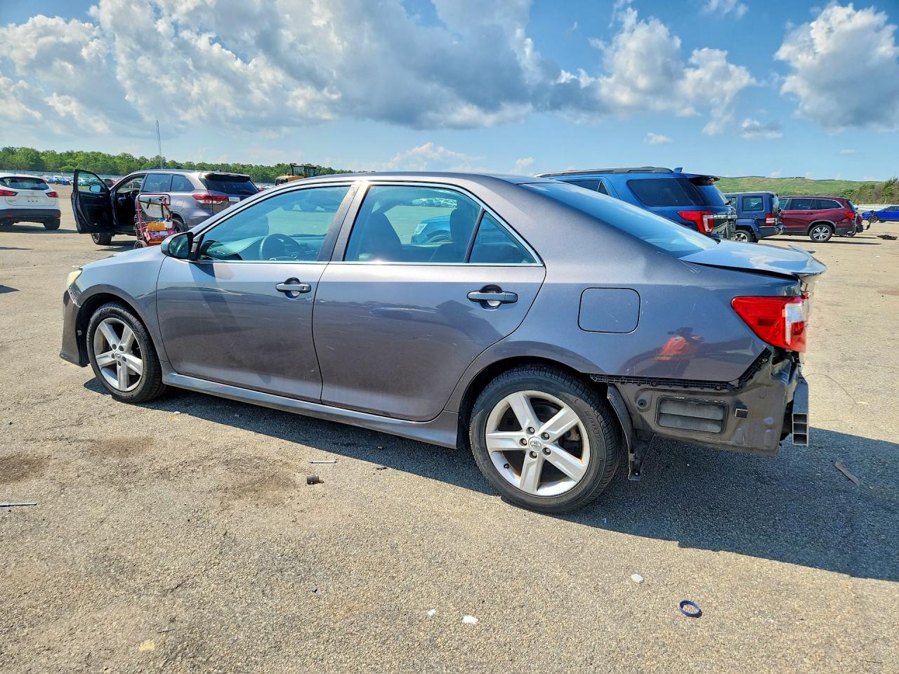 2013 Toyota Camry Se Gray vin: 4T1BF1FK6DU643825