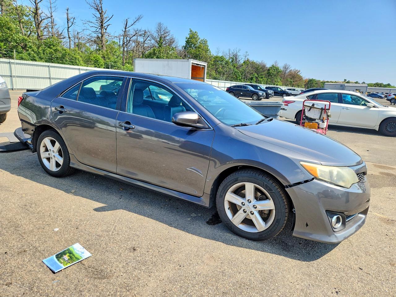 2013 Toyota Camry Se Gray vin: 4T1BF1FK6DU643825