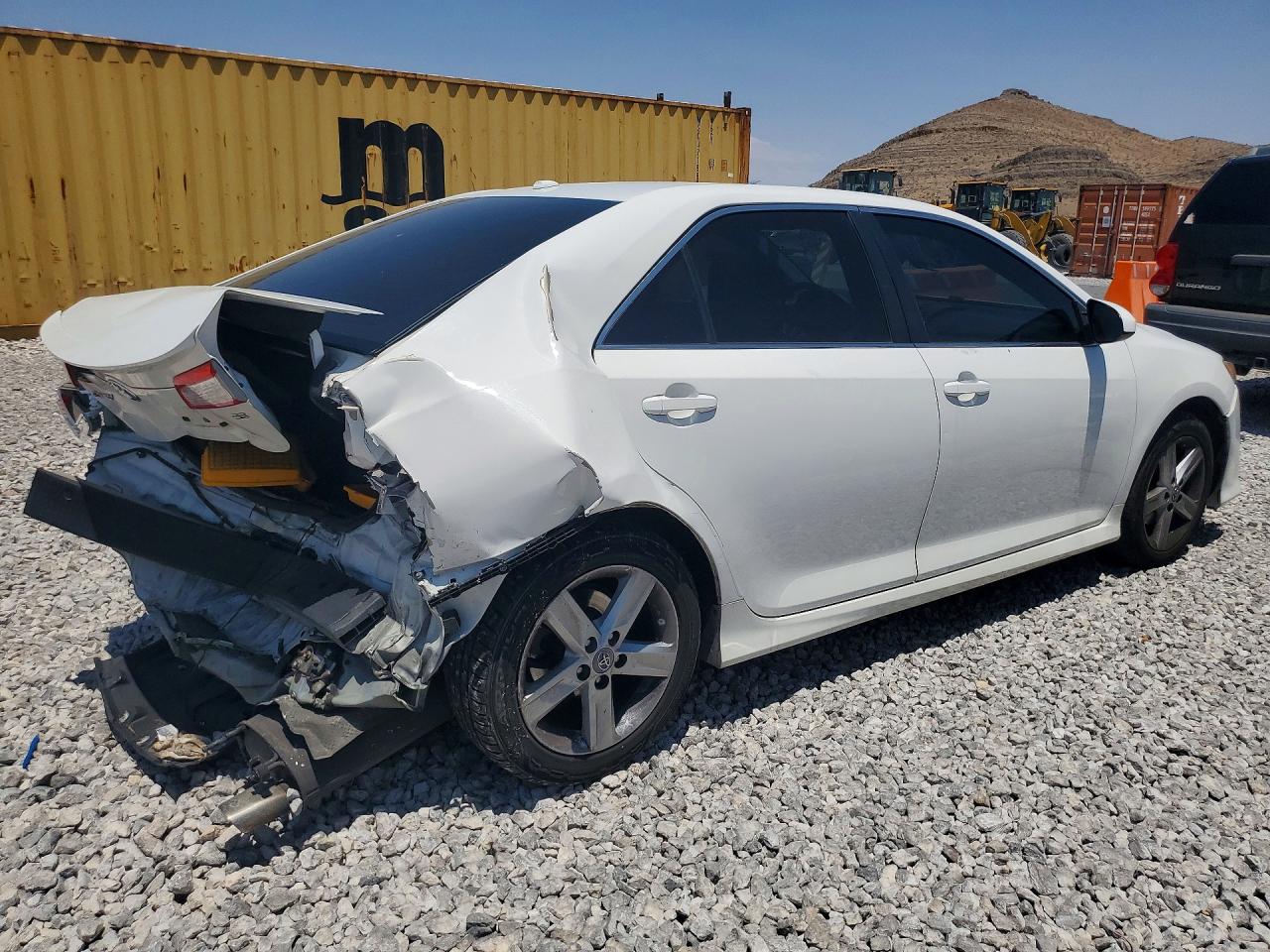 2013 Toyota Camry Se White vin: 4T1BF1FK6DU647194