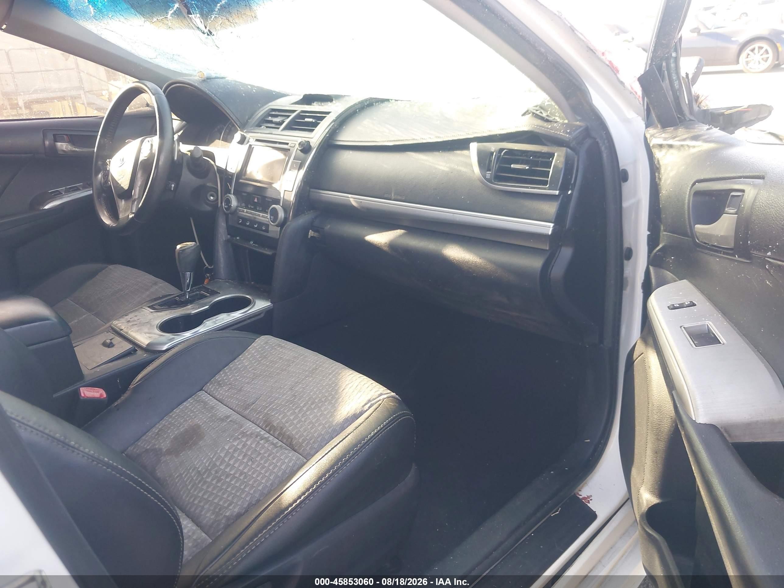 2013 Toyota Camry Se Белый vin: 4T1BF1FK6DU654436